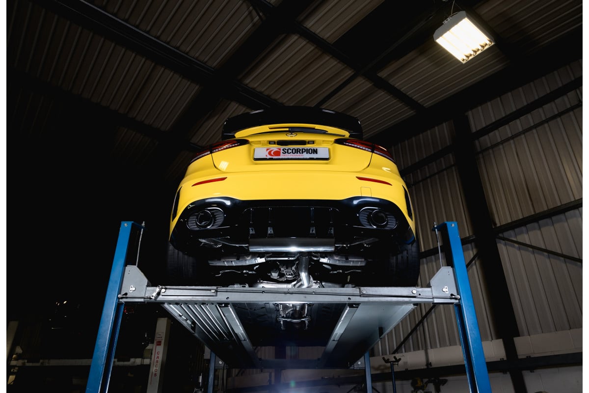 Mercedes A35 AMG W177 (2018–2025) | Scorpion GPF-Back Performance Exhaust Upgrade - Image 2