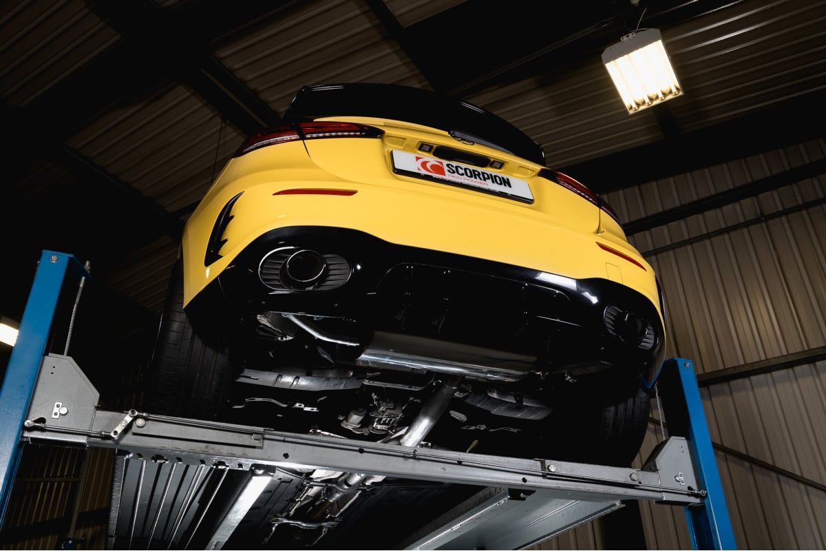 Mercedes A35 AMG W177 (2018–2025) | Scorpion GPF-Back Performance Exhaust Upgrade - Image 3