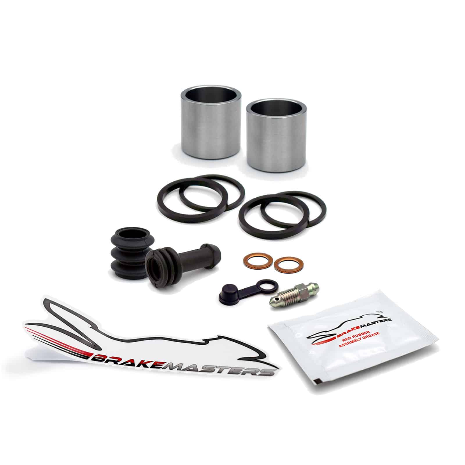 Kawasaki VN400 Vulcan Classic 1996 front brake caliper piston & seal rebuild repair kit