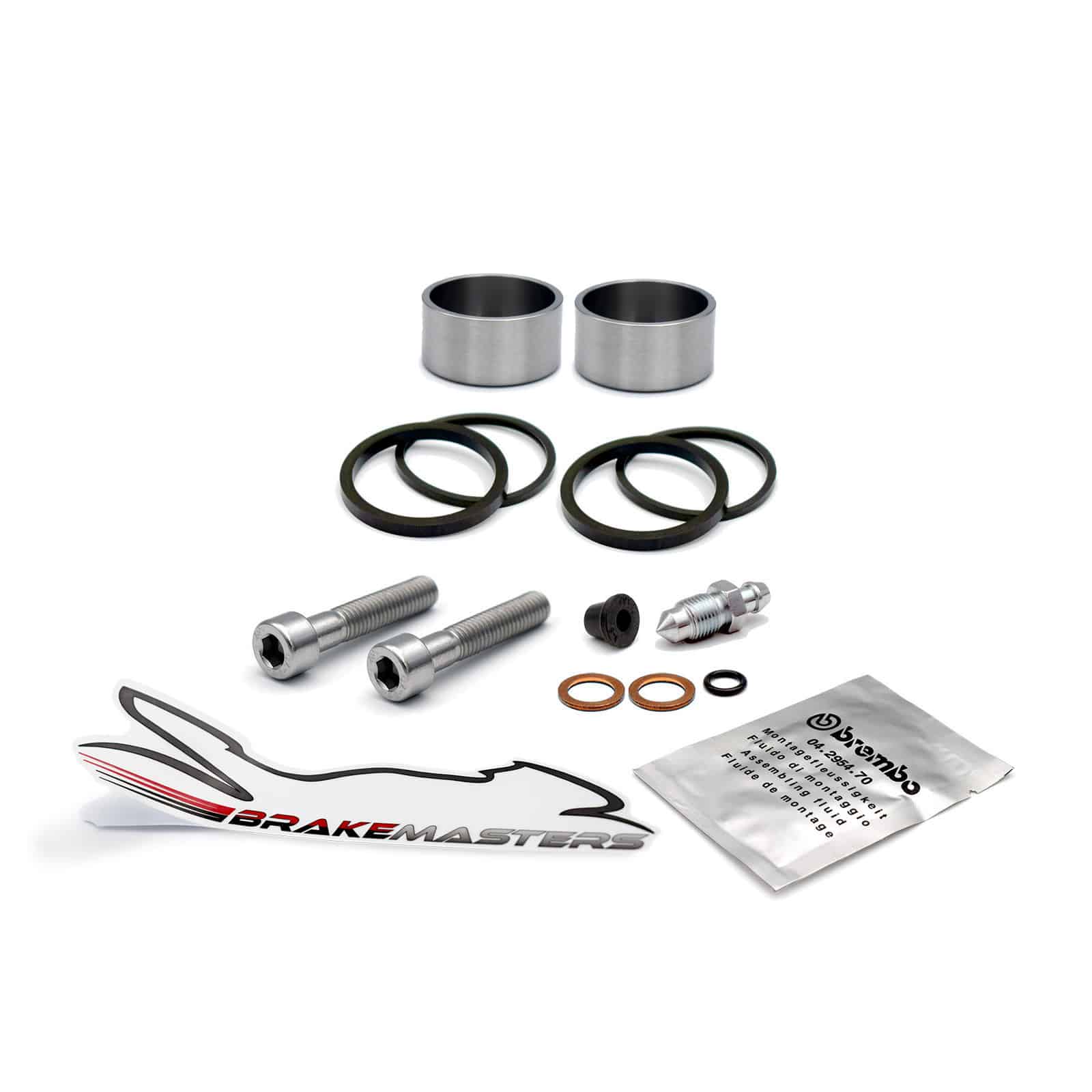 Ducati 1100 Scrambler Sport 2018 front brake caliper piston & seal rebuild repair kit