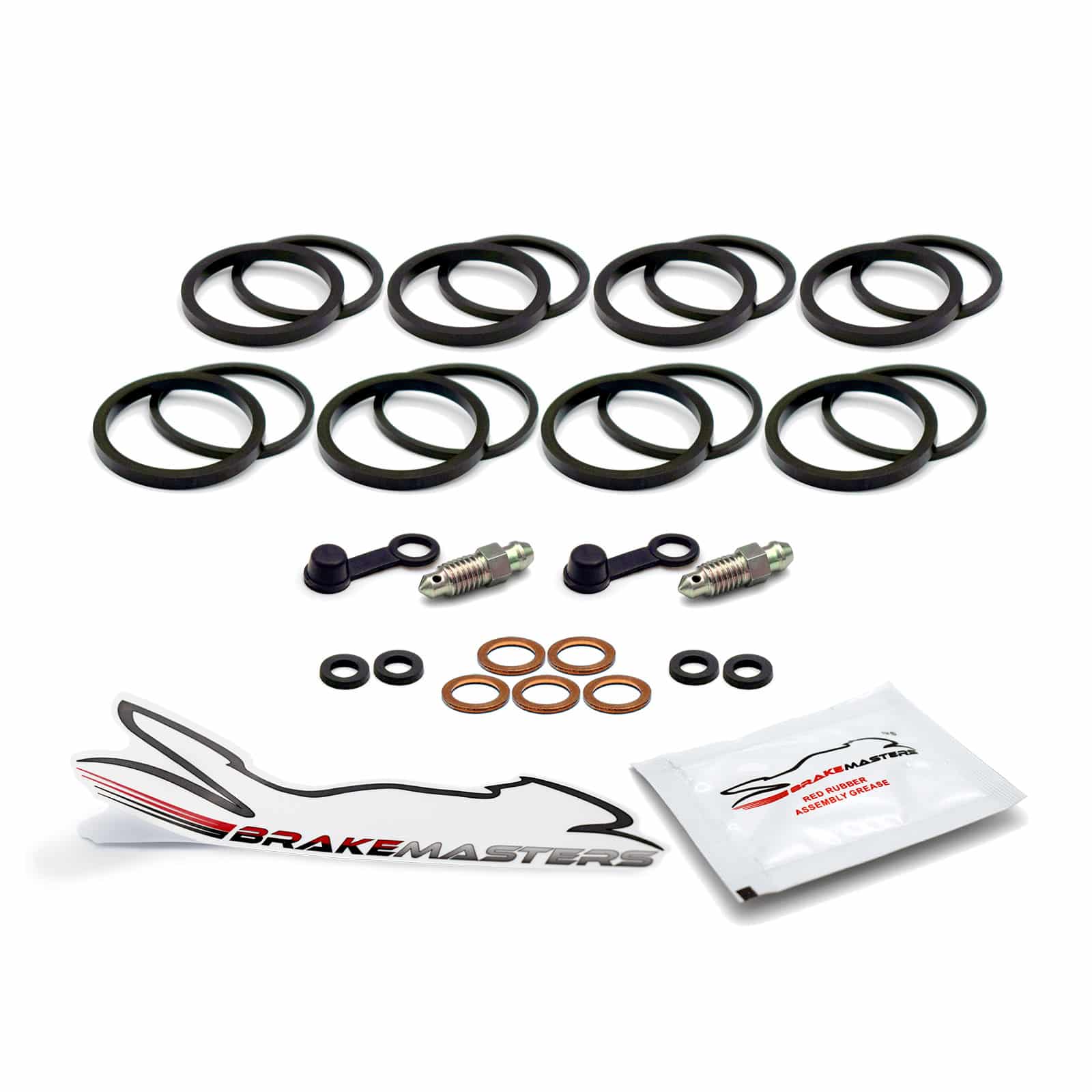 Suzuki GSXR750 L0 2010 front brake caliper seal rebuild repair kit