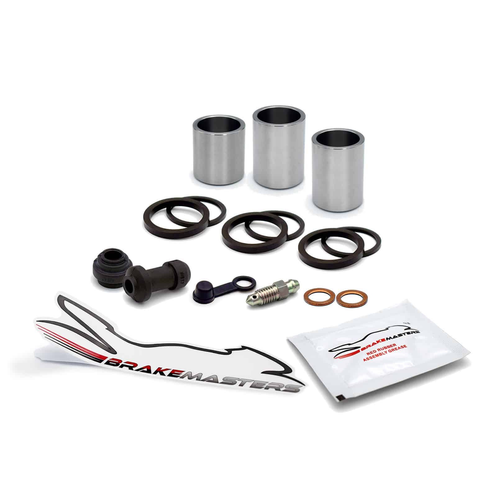 Honda CBF500 2006 front brake caliper piston & seal rebuild repair kit ABS