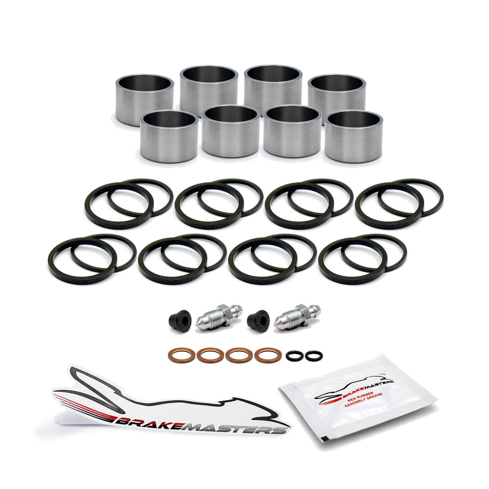 Bimota YB8 1990 front brake caliper piston seal kit 1000