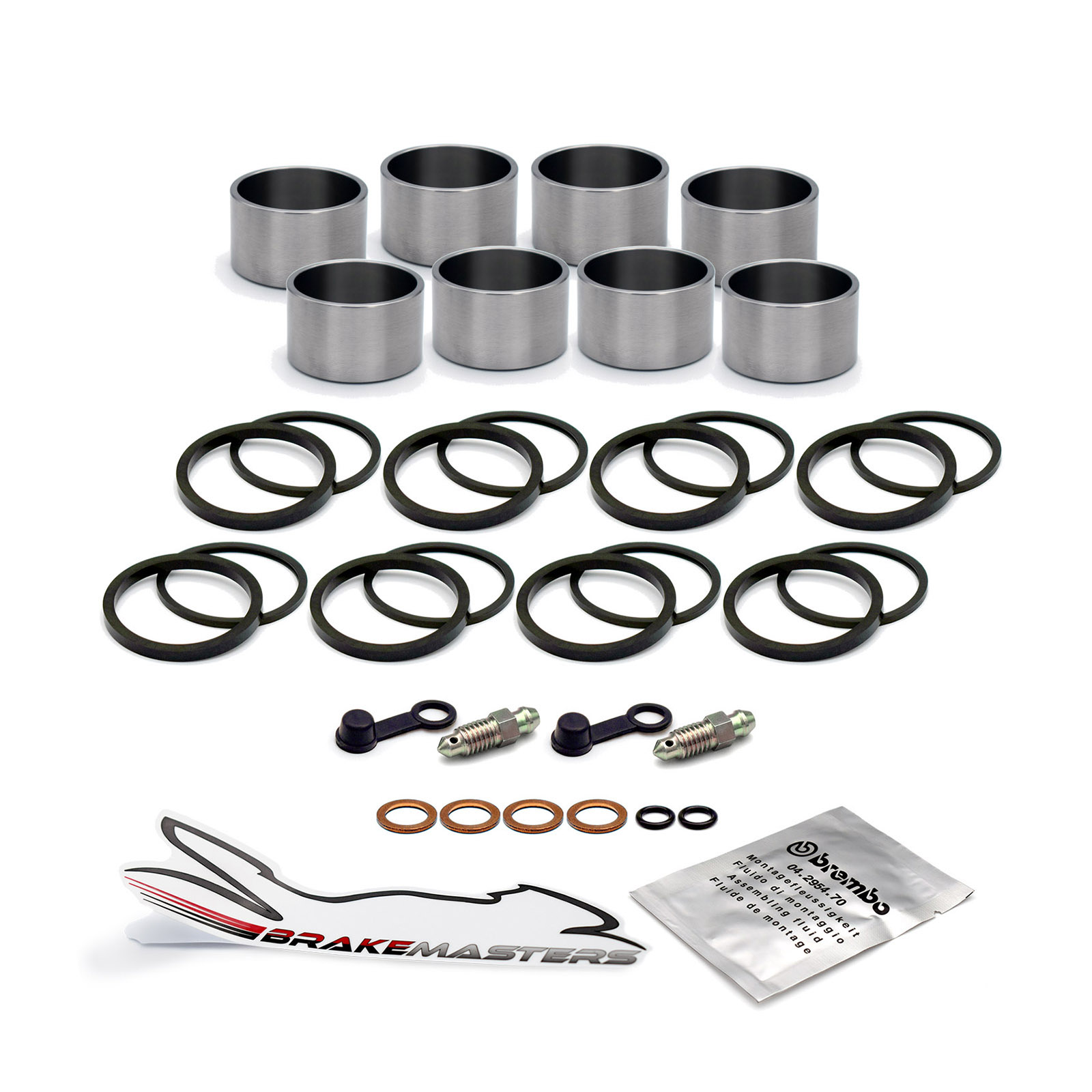 Ducati 999 2004 front brake caliper piston seal kit Superbike