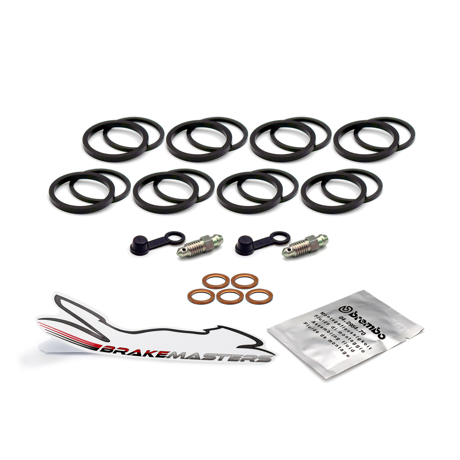 Ducati 749 2003 Front Brake Caliper Seal Kit Biposto