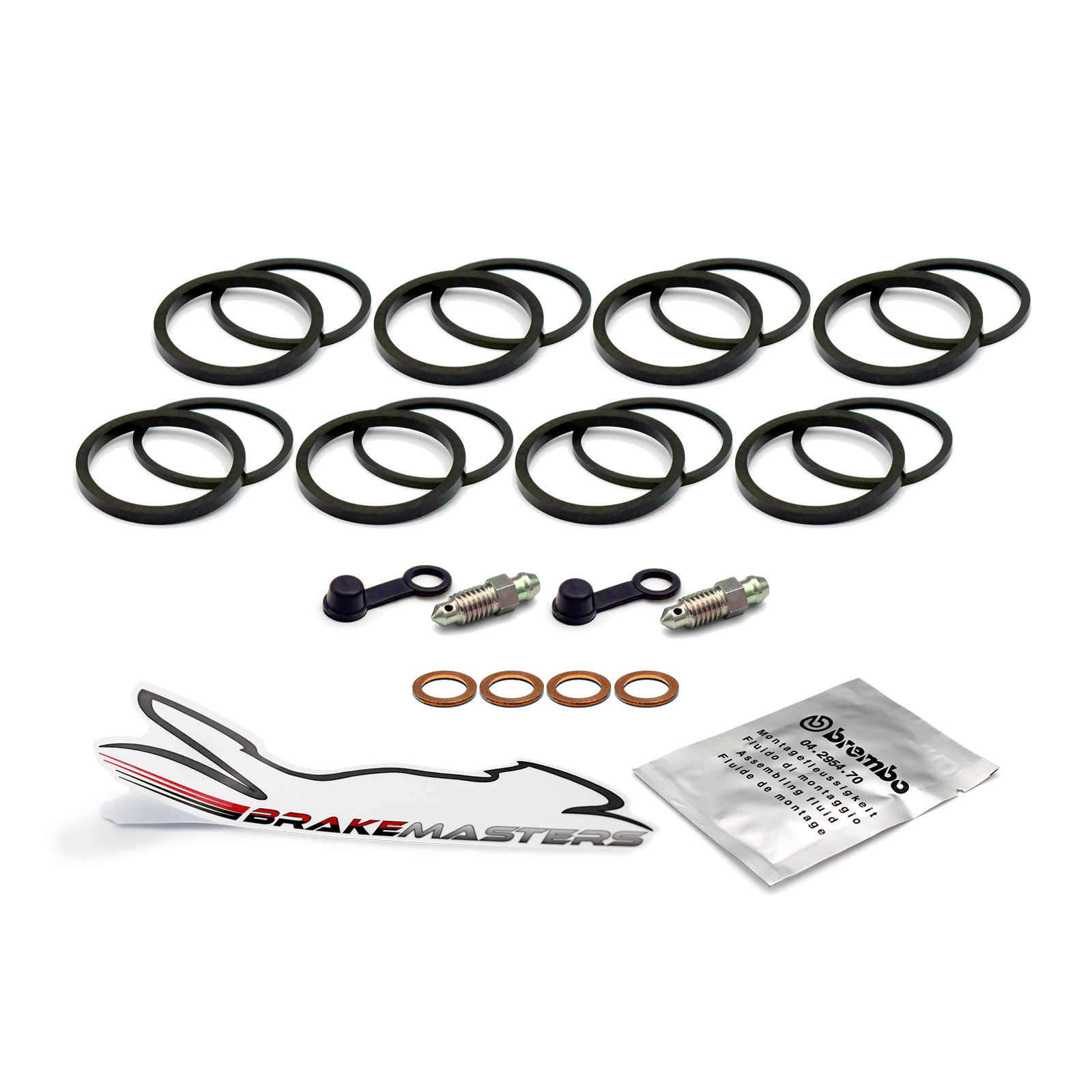 Ducati Desmosedici Rr 2008 Front Brake Caliper Seal Kit D16Rr