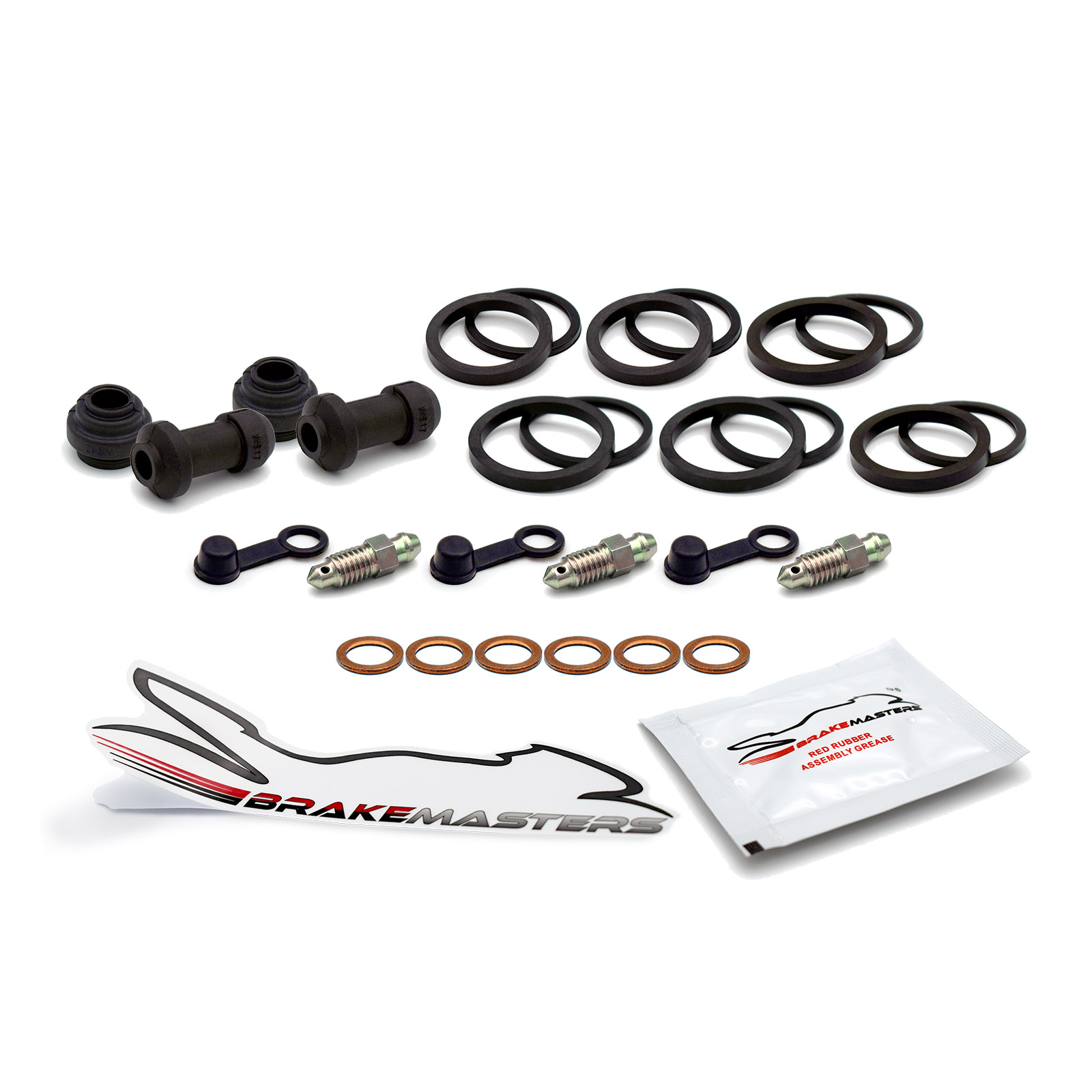 Honda Cb1000 Ra A 2010 Front Brake Caliper Seal Kit Abs