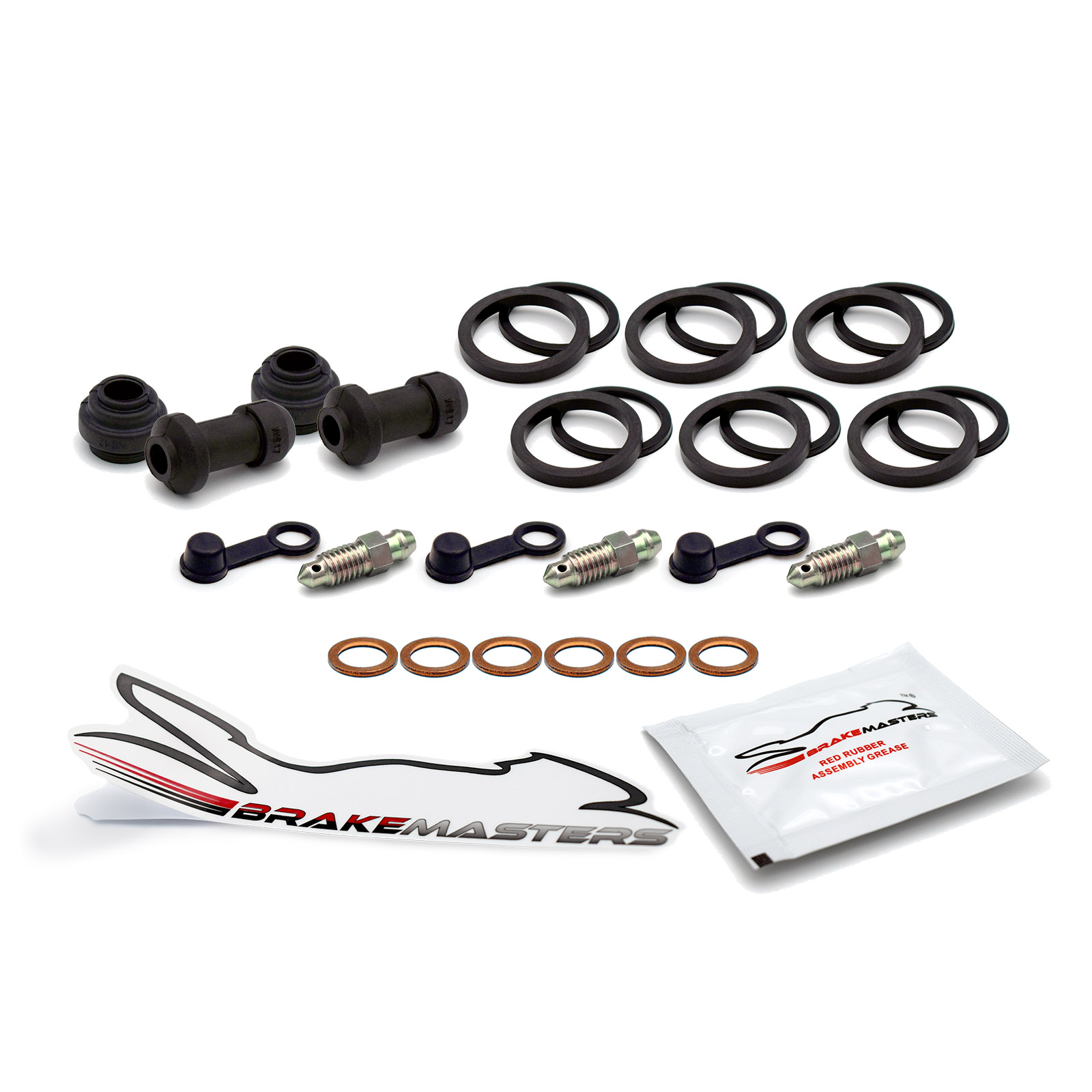 Honda Cbf1000 A 8 2008 Front Brake Caliper Seal Kit Abs