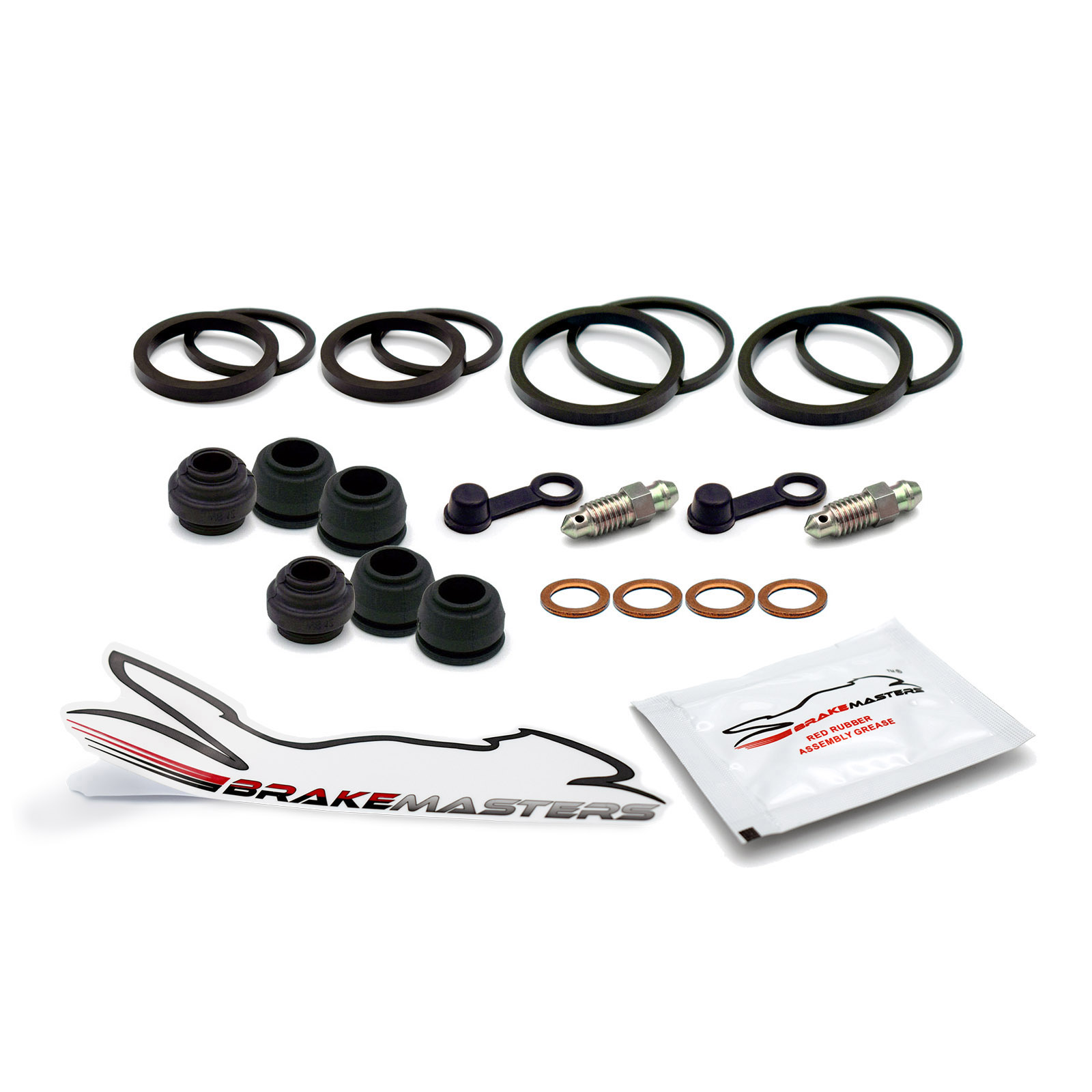 Honda Gl1200 I Goldwing Interstate F 1985 Front Brake Caliper Seal Kit