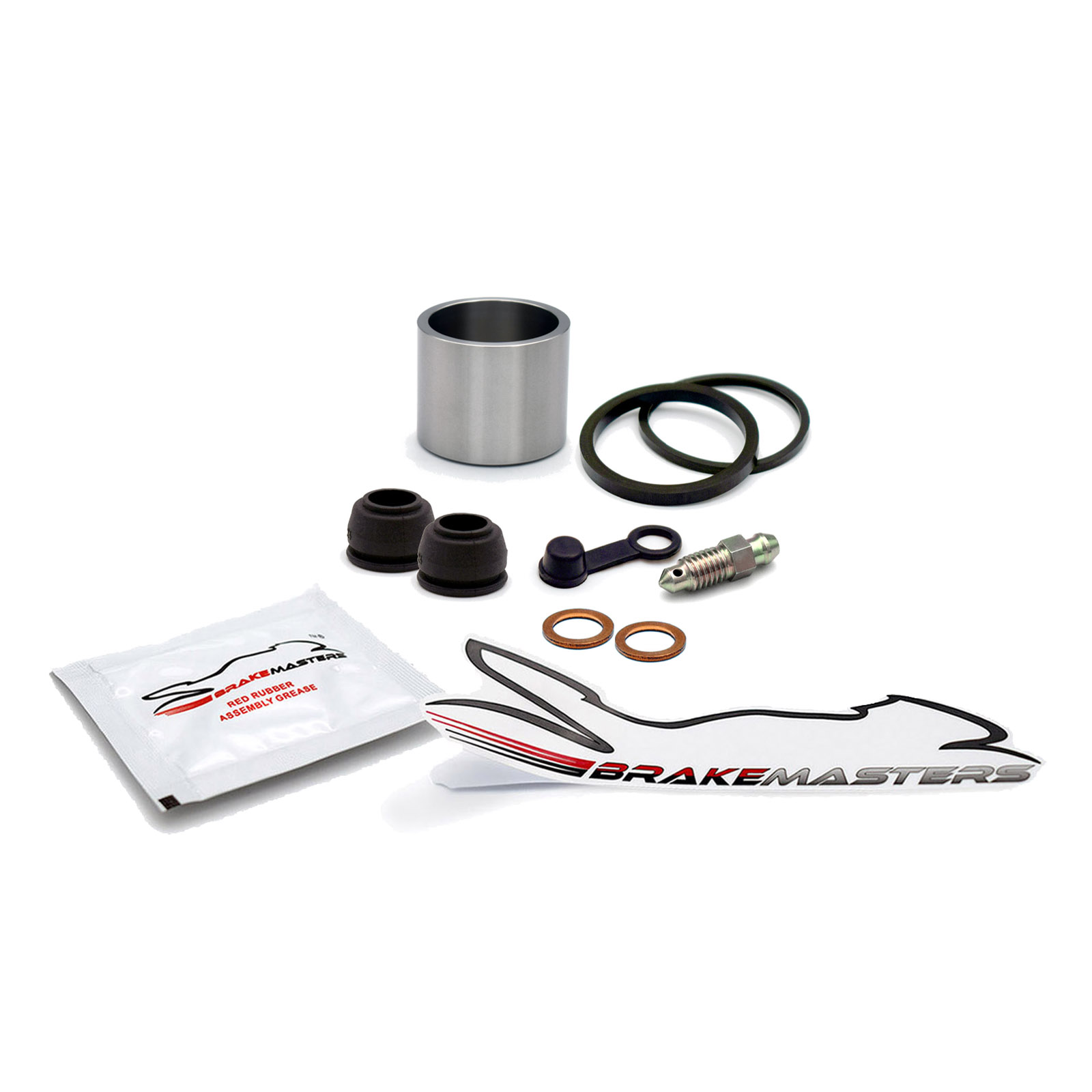 Honda CG125 ES4 2004 front brake caliper piston seal kit