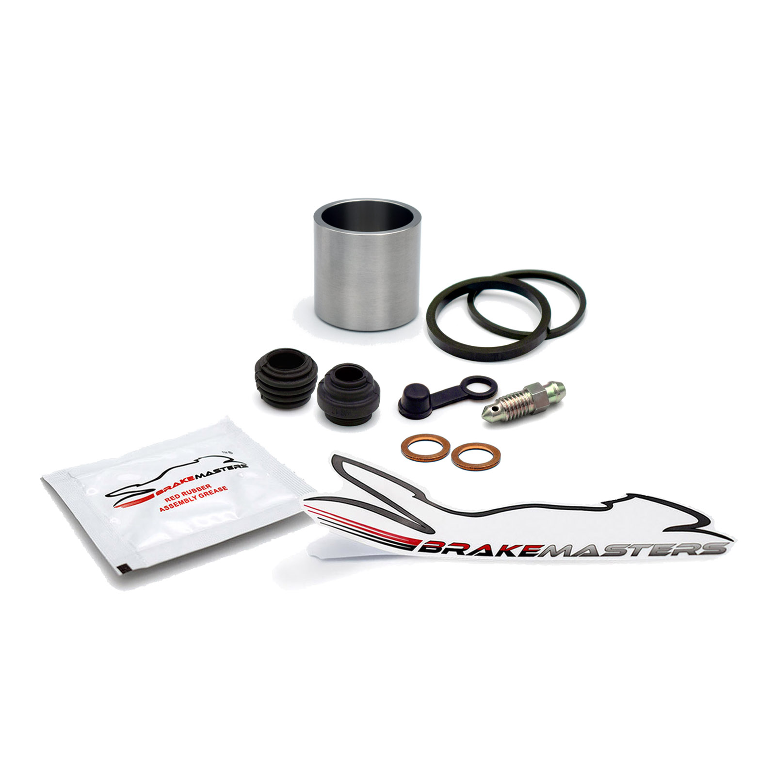 Honda NSS125 Forza ABS 2016 rear brake caliper piston seal kit