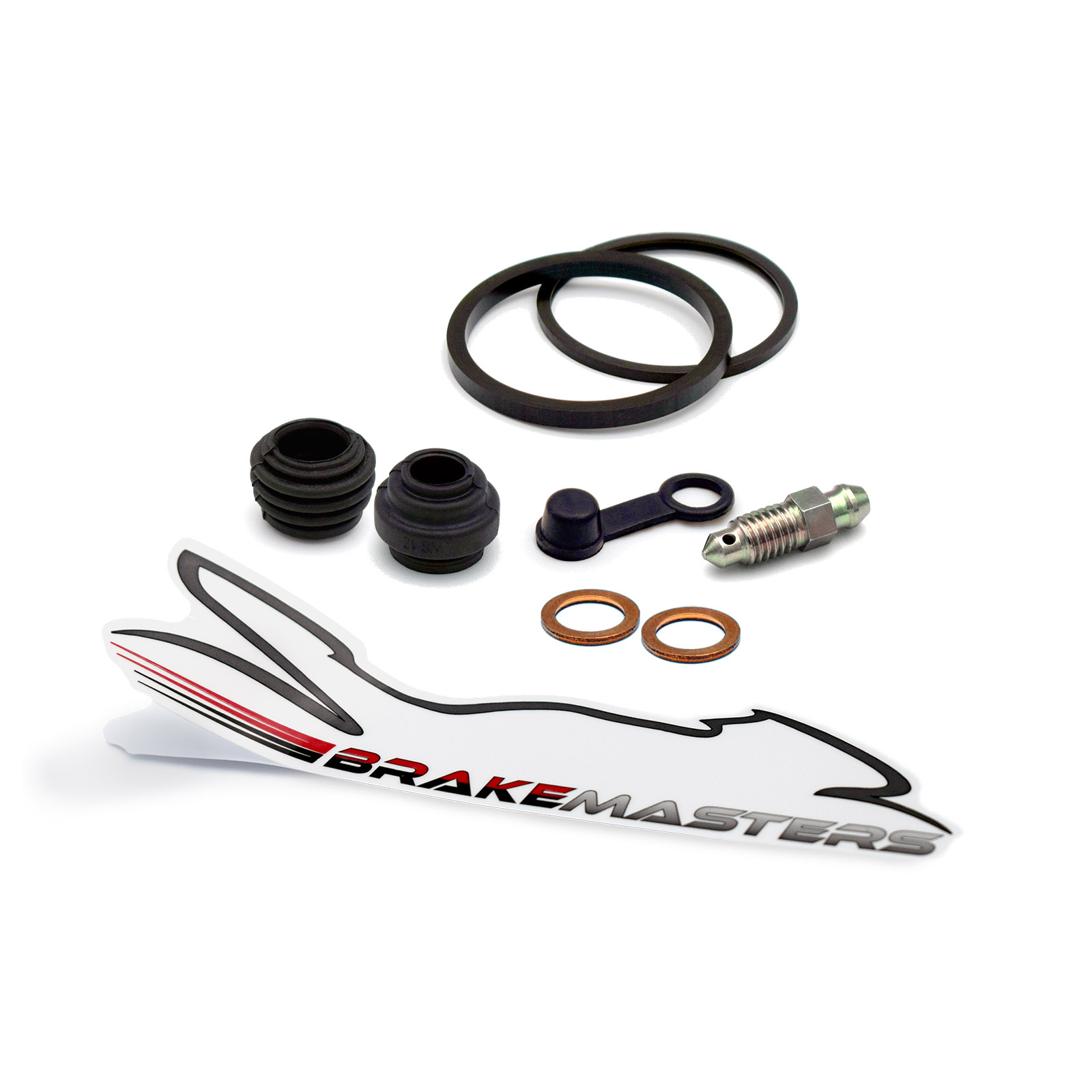 Honda Fes150 S Wing 9 2009 Rear Brake Caliper Seal Kit