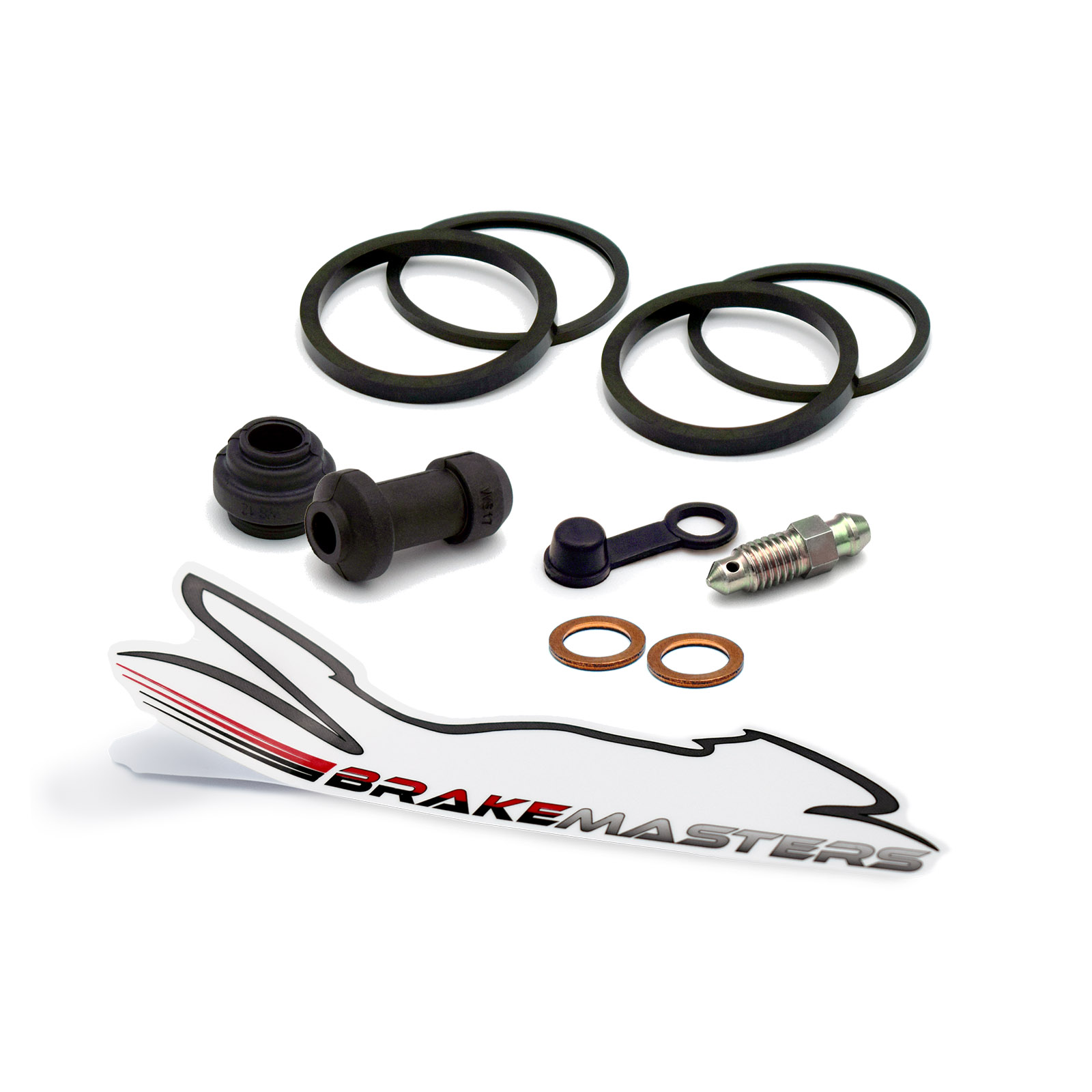 Honda Vtx1800 F 6 2006 Rear Brake Caliper Seal Kit
