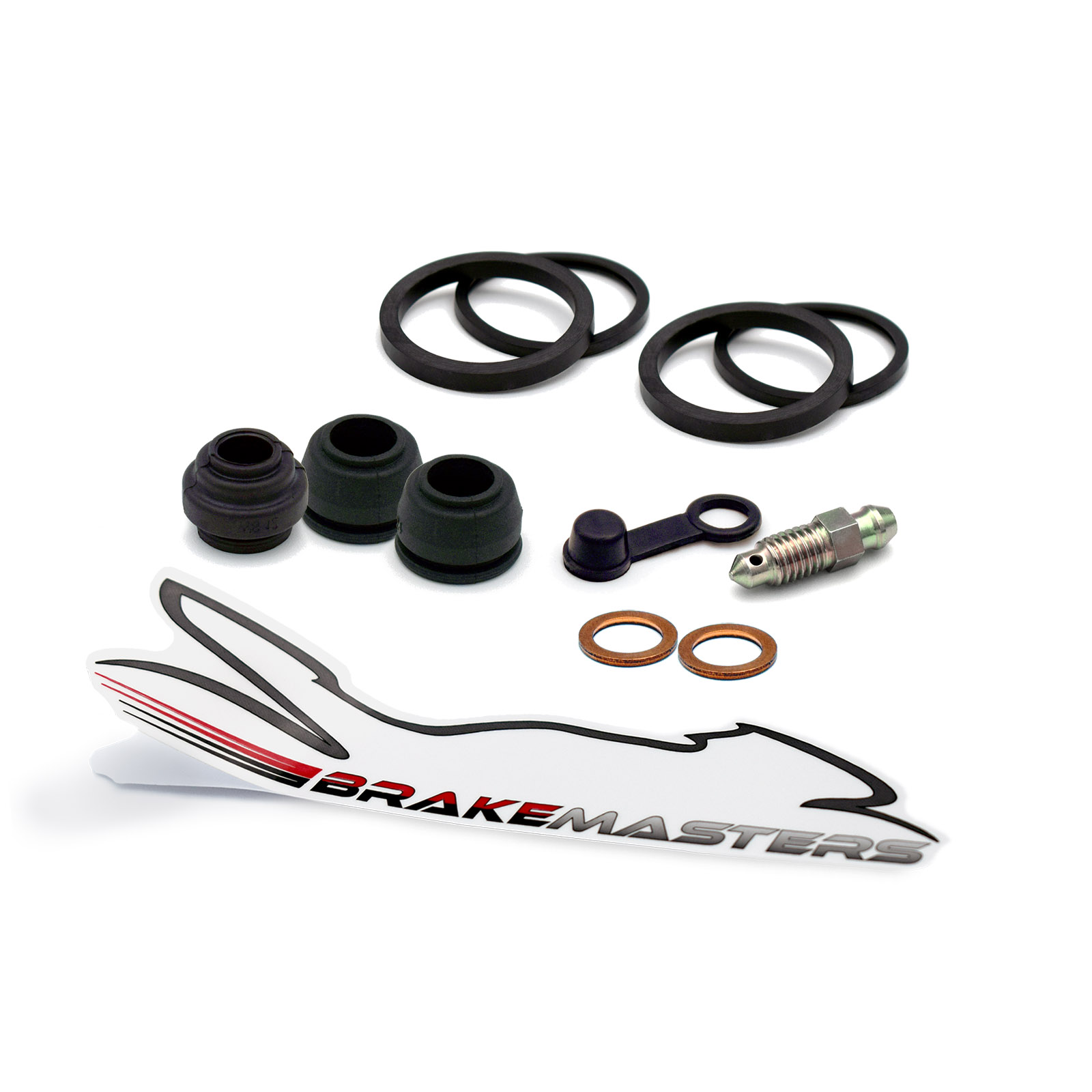 Honda Ft500 Ascot C 1982 Rear Brake Caliper Seal Kit