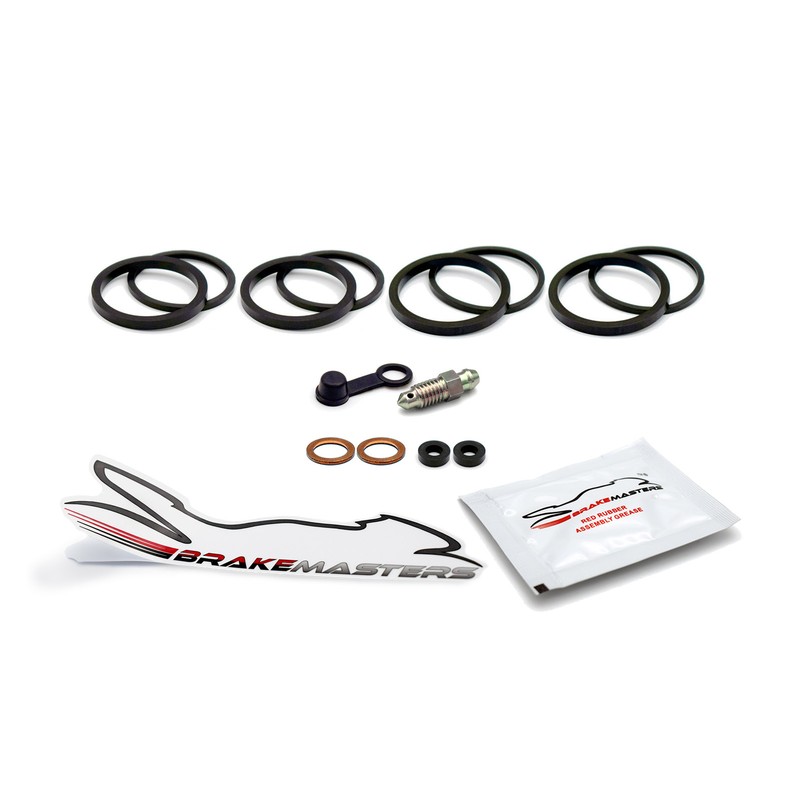 Honda Nt650 Bros L 1991 Front Brake Caliper Seal Kit