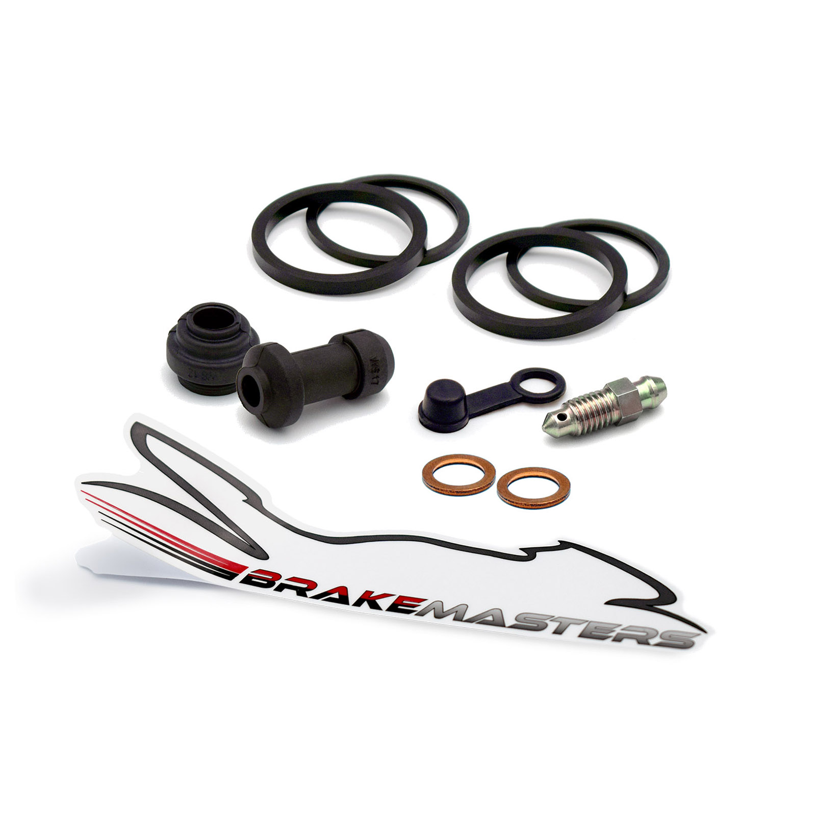 Honda Ntv600 Revere K 1989 Front Brake Caliper Seal Kit