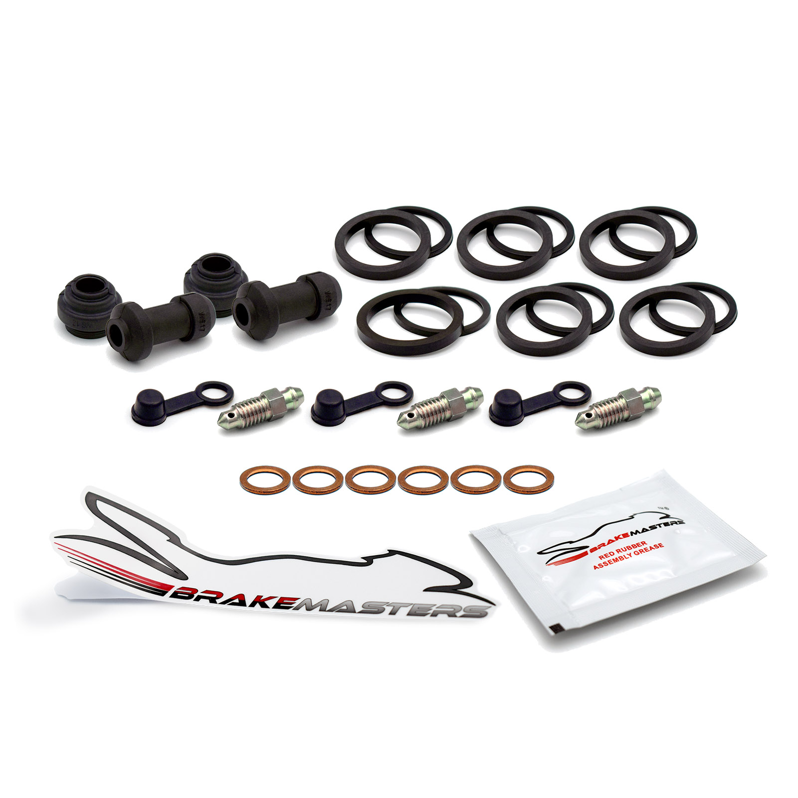 Honda Nt700 Vadeauville B 2016 Front Brake Caliper Seal Kit
