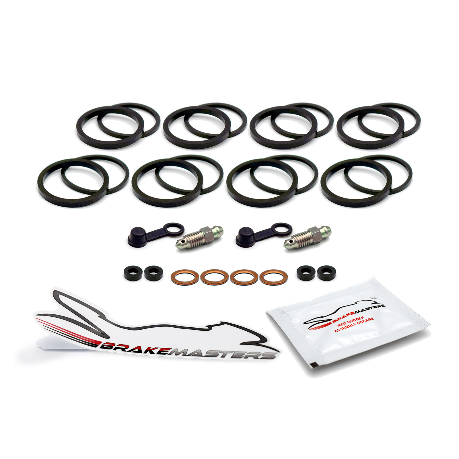 Honda Vfr750 R Rk 1989 Front Brake Caliper Seal Kit Rc30