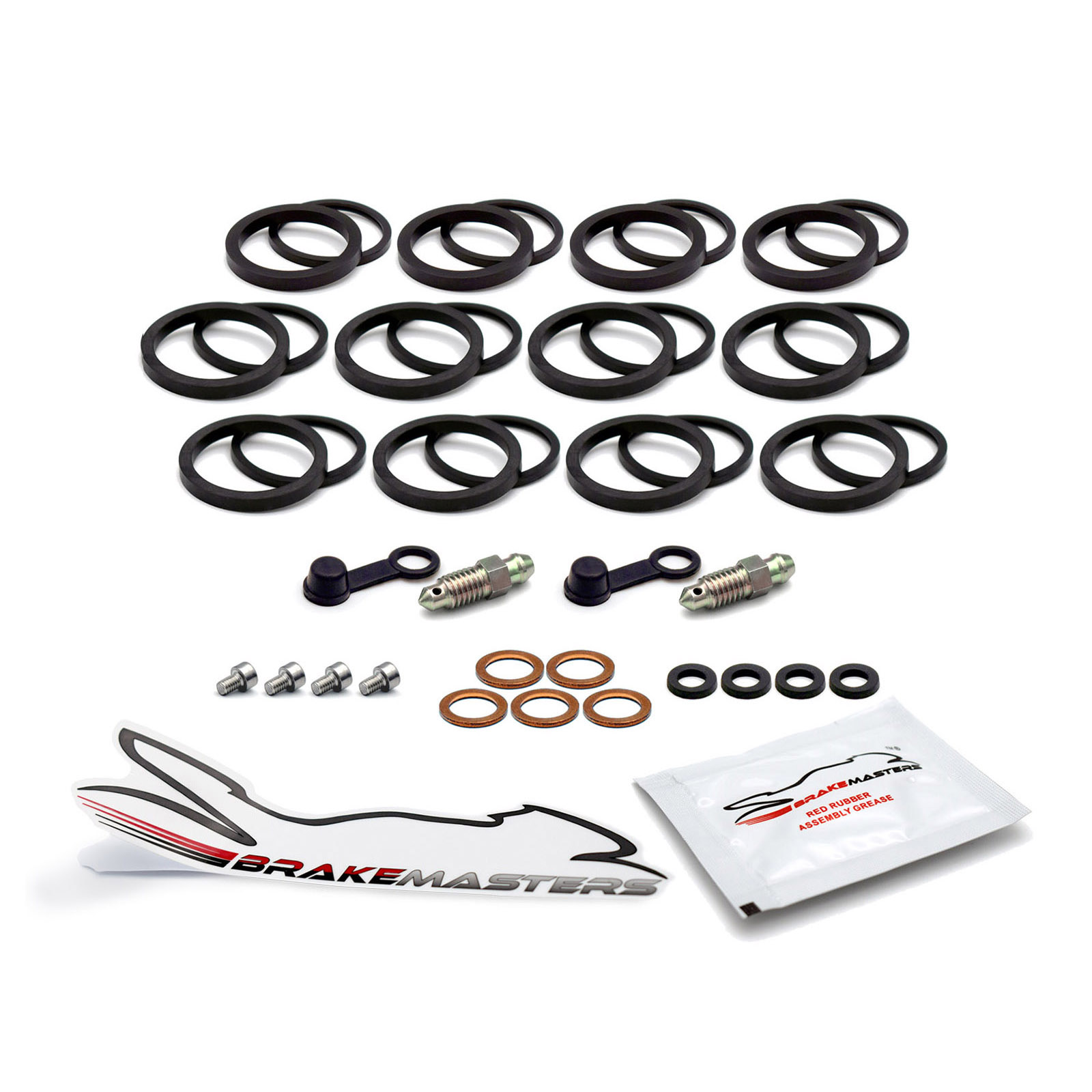 Kawasaki Zrx1200 C1P 2002 Front Brake Caliper Seal Kit