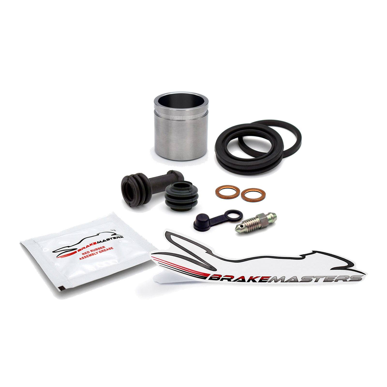 Kawasaki KH100 G5 1984 front brake caliper piston seal kit