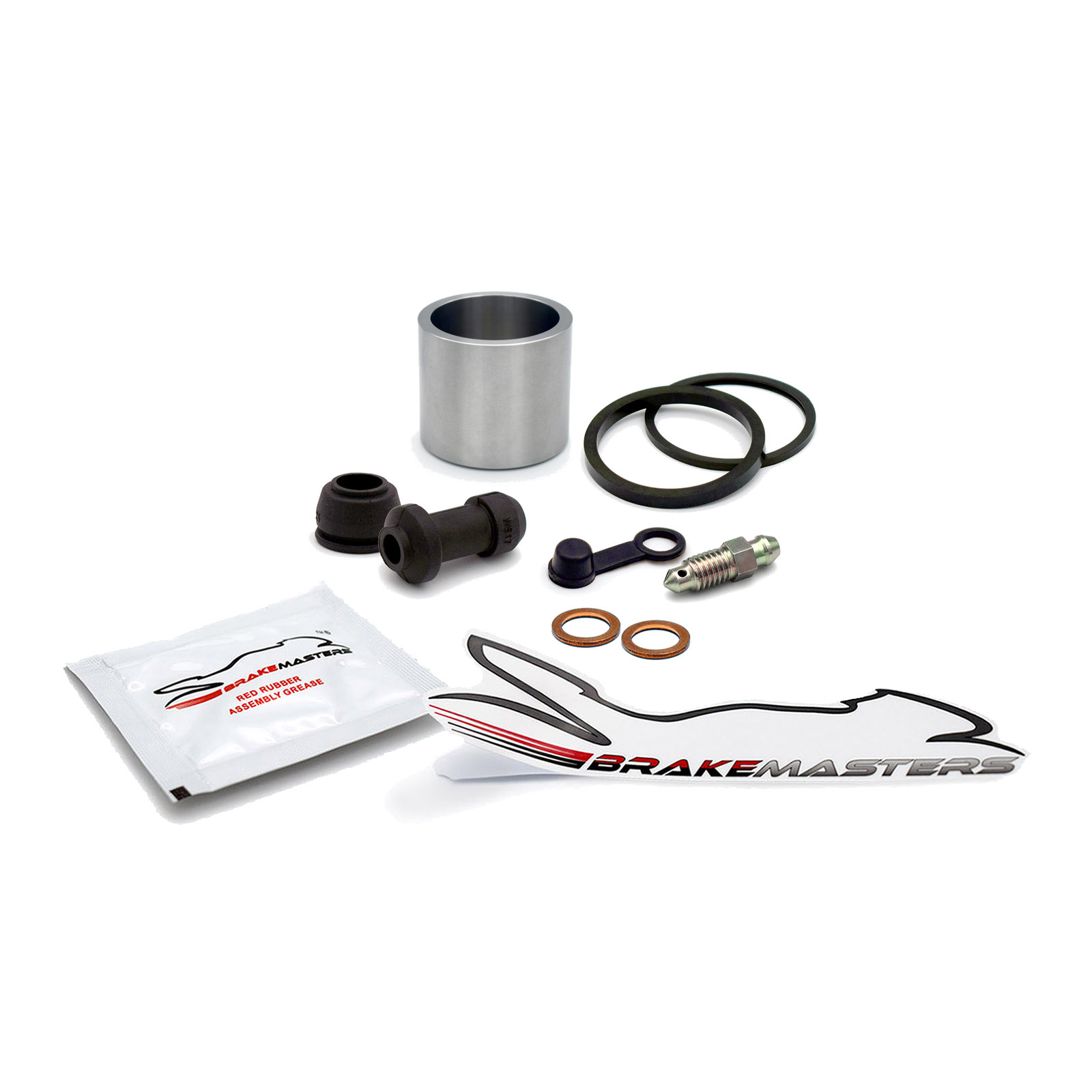 Kawasaki KH125 K1 1982 front brake caliper piston seal kit