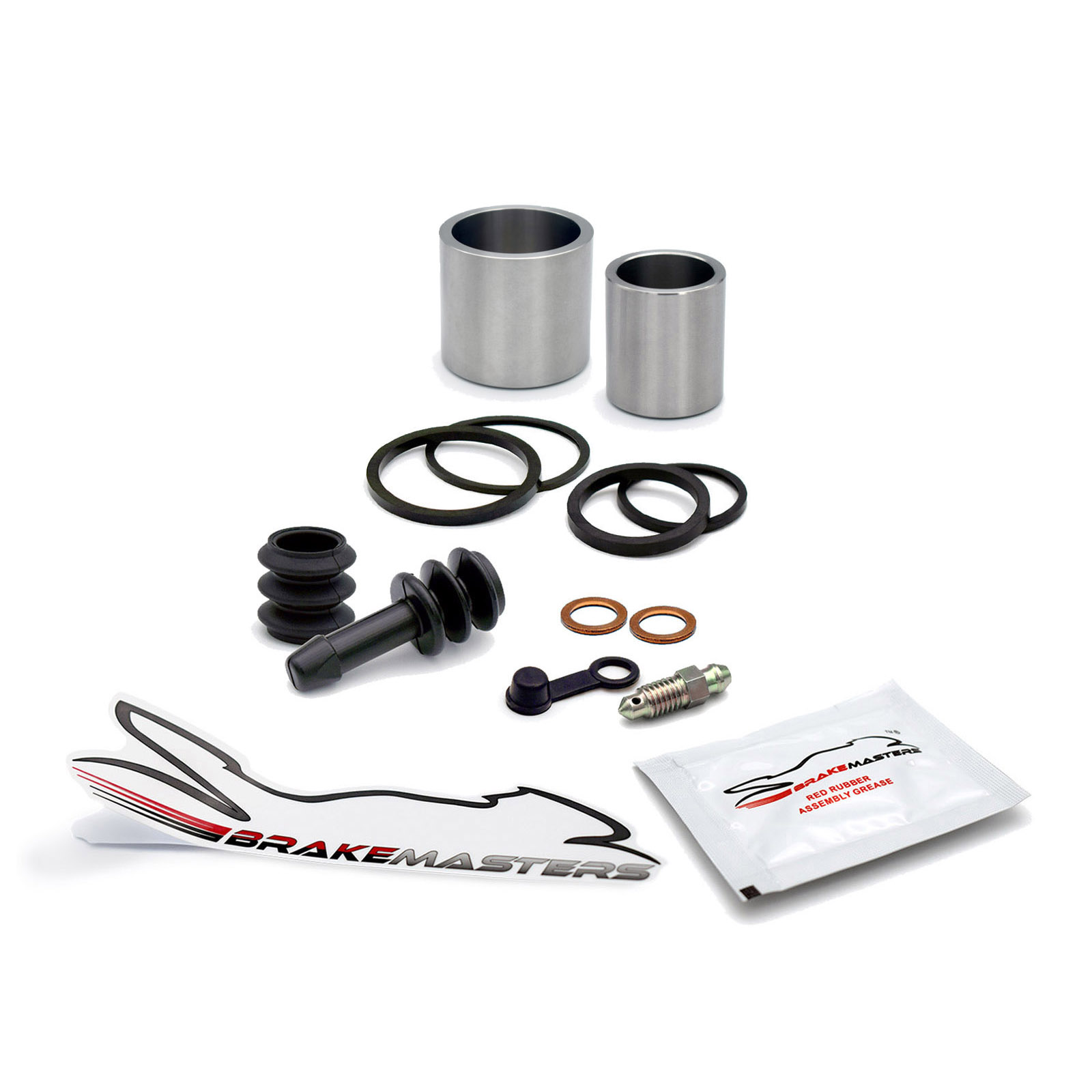 Kawasaki Ninja 500 D4 1997 front brake caliper piston seal kit EX500