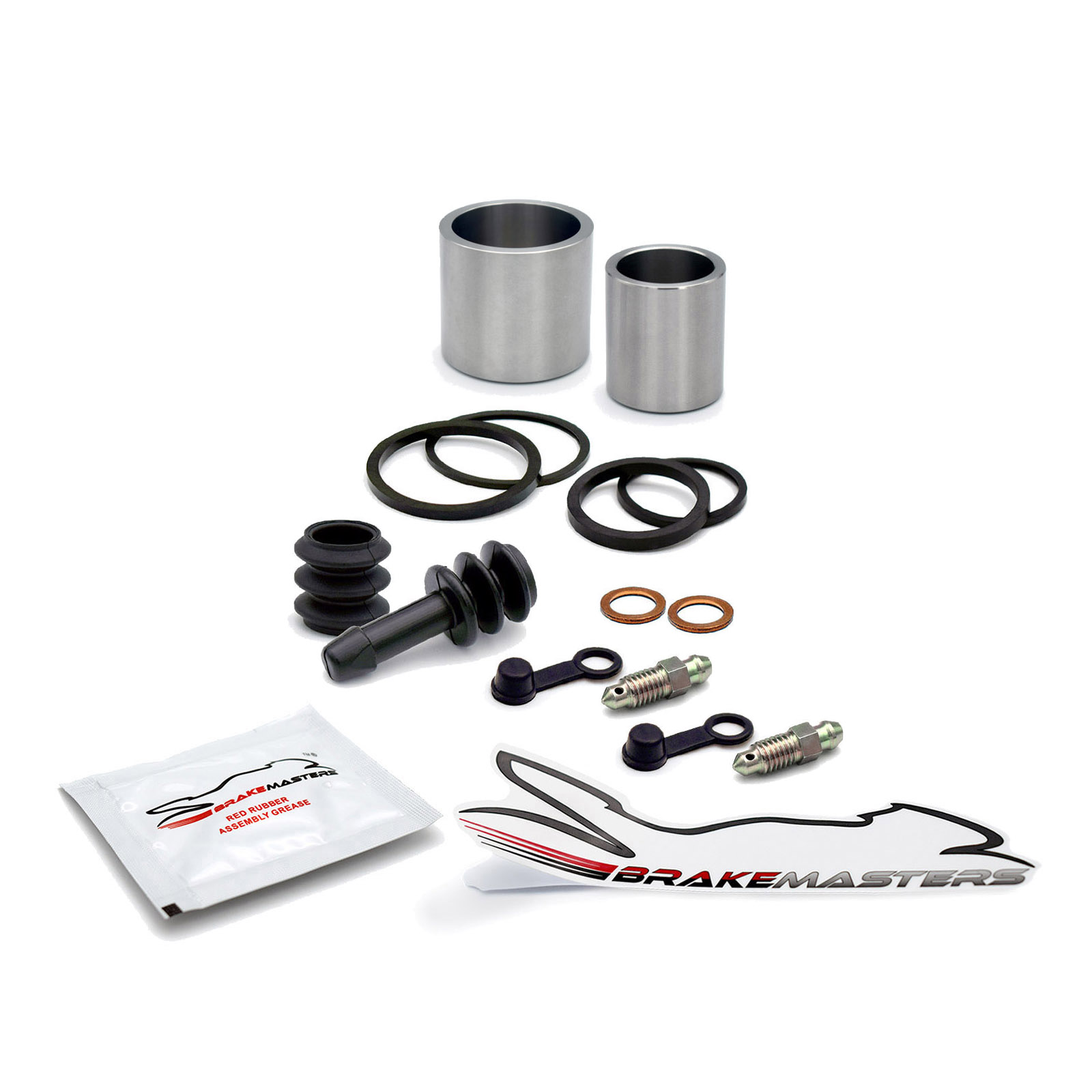 Kawasaki Ninja 600 R C7 1994 rear brake caliper piston seal kit ZX600