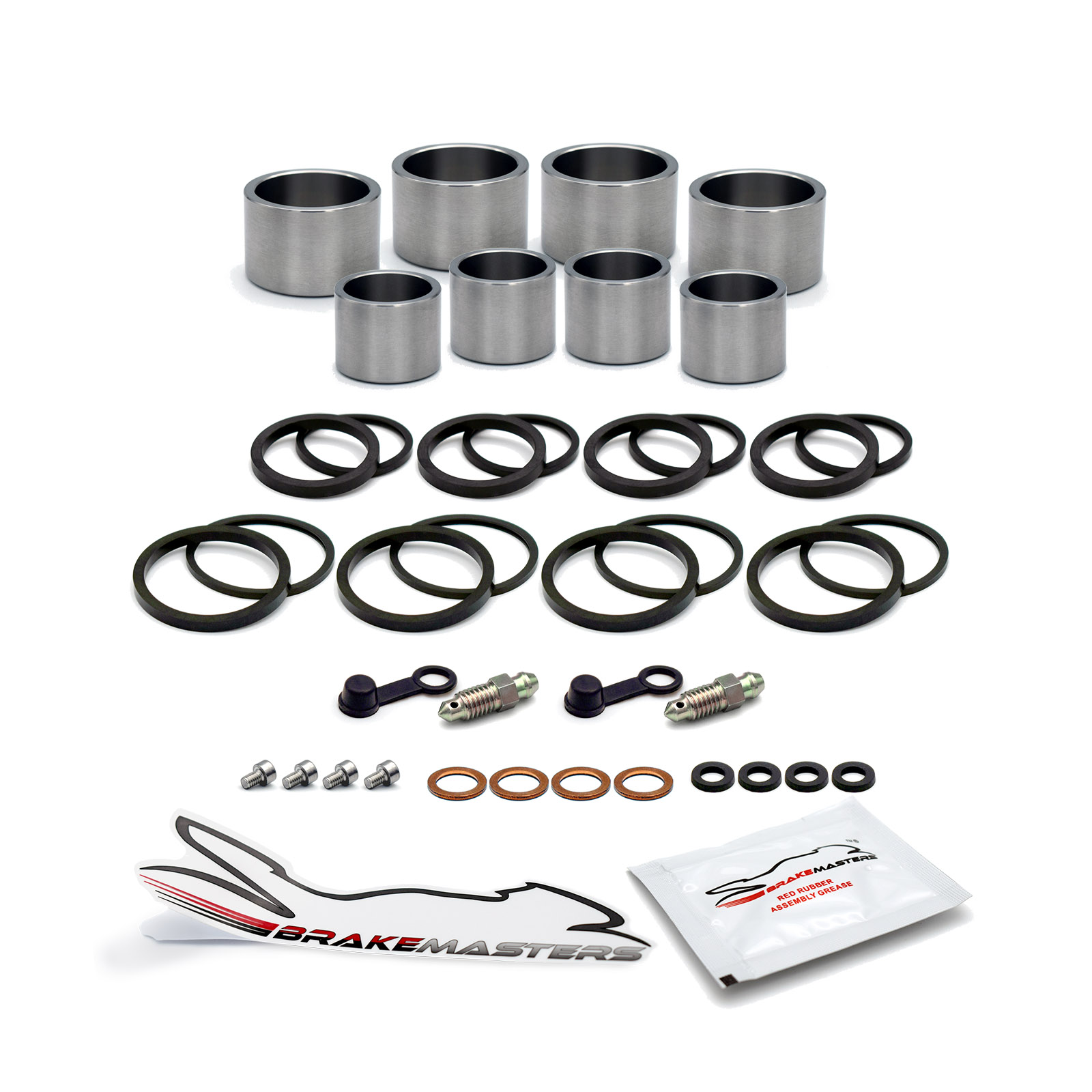 Kawasaki Ninja ZX-7 H2 1990 front brake caliper piston seal kit ZX750