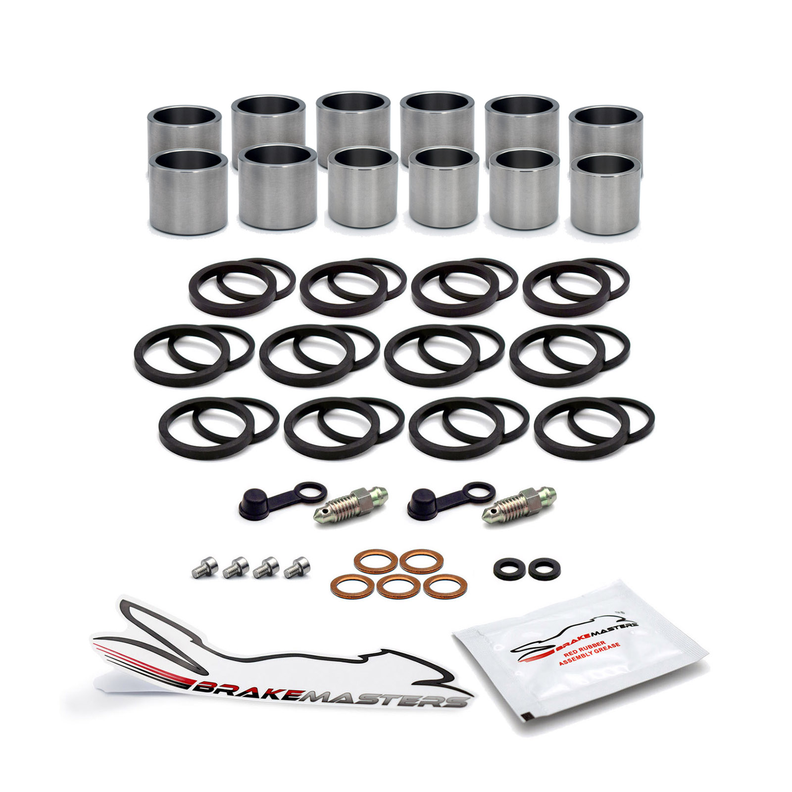 Suzuki GSX1400 K4 2004 Front Brake Caliper Piston Seal Kit