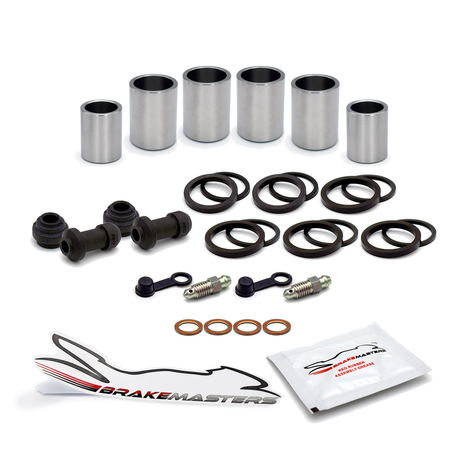 Suzuki VLR1800 Boulevard K9 2009 Front Brake Caliper Piston Seal Kit