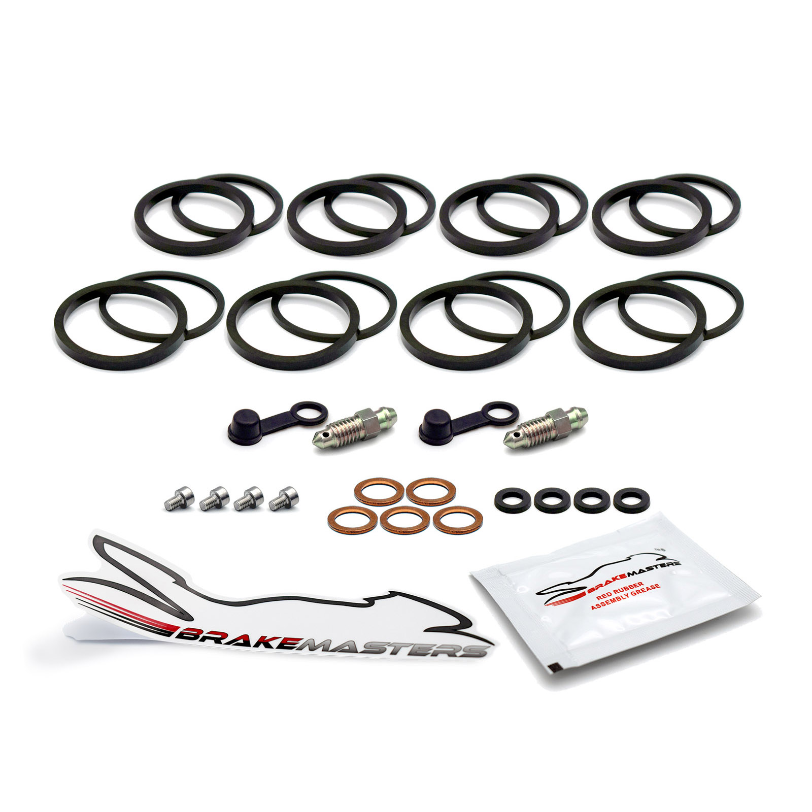 Suzuki RGV250 K VJ21 1989 Front Brake Caliper Seal Kit