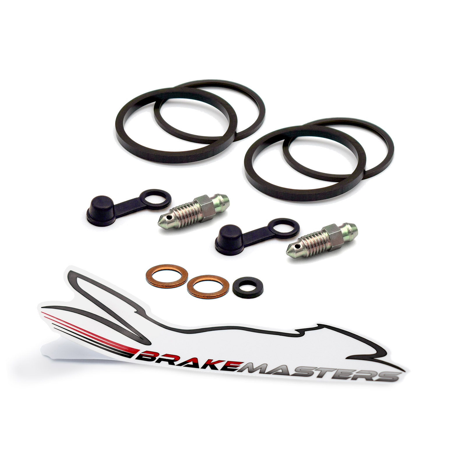 Suzuki TV250 Wolf J 1988 Rear Brake Caliper Seal Kit