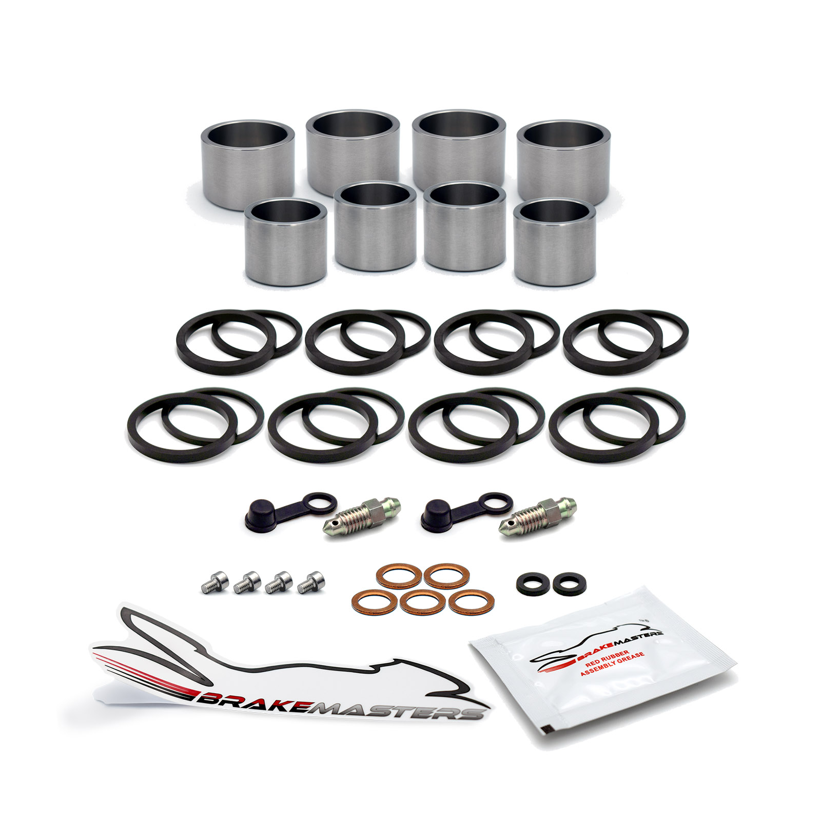 Suzuki GSR400 A K9 2009 Front Brake Caliper Piston Seal Kit