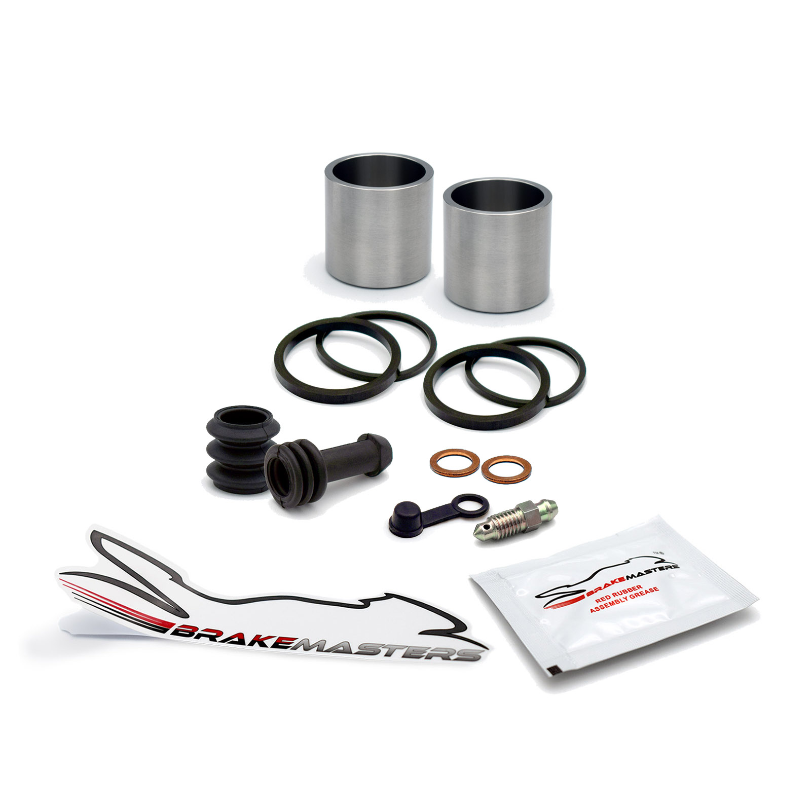 Suzuki DR650S P 1993 Front Brake Caliper Piston Seal Kit