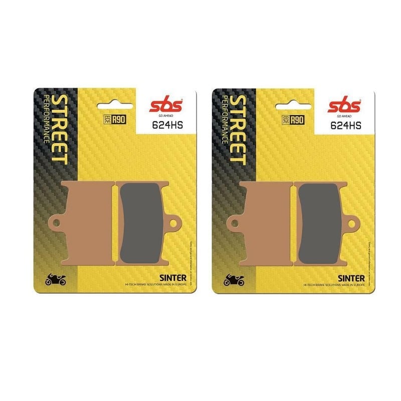 Suzuki GSXR400 RL 1990 front brake pads GK76A SBS 624HS
