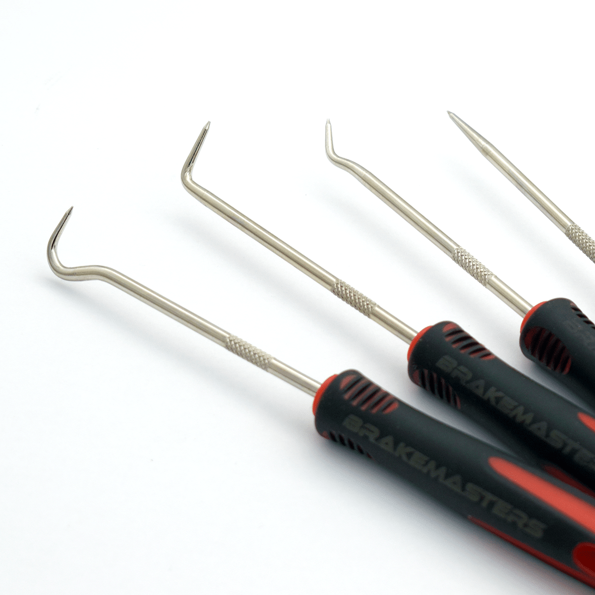 Brake Caliper Seal Groove Cleaning Pick Set – 4 Piece Precision Hook & Scraper Tools | Brakemasters - Image 2