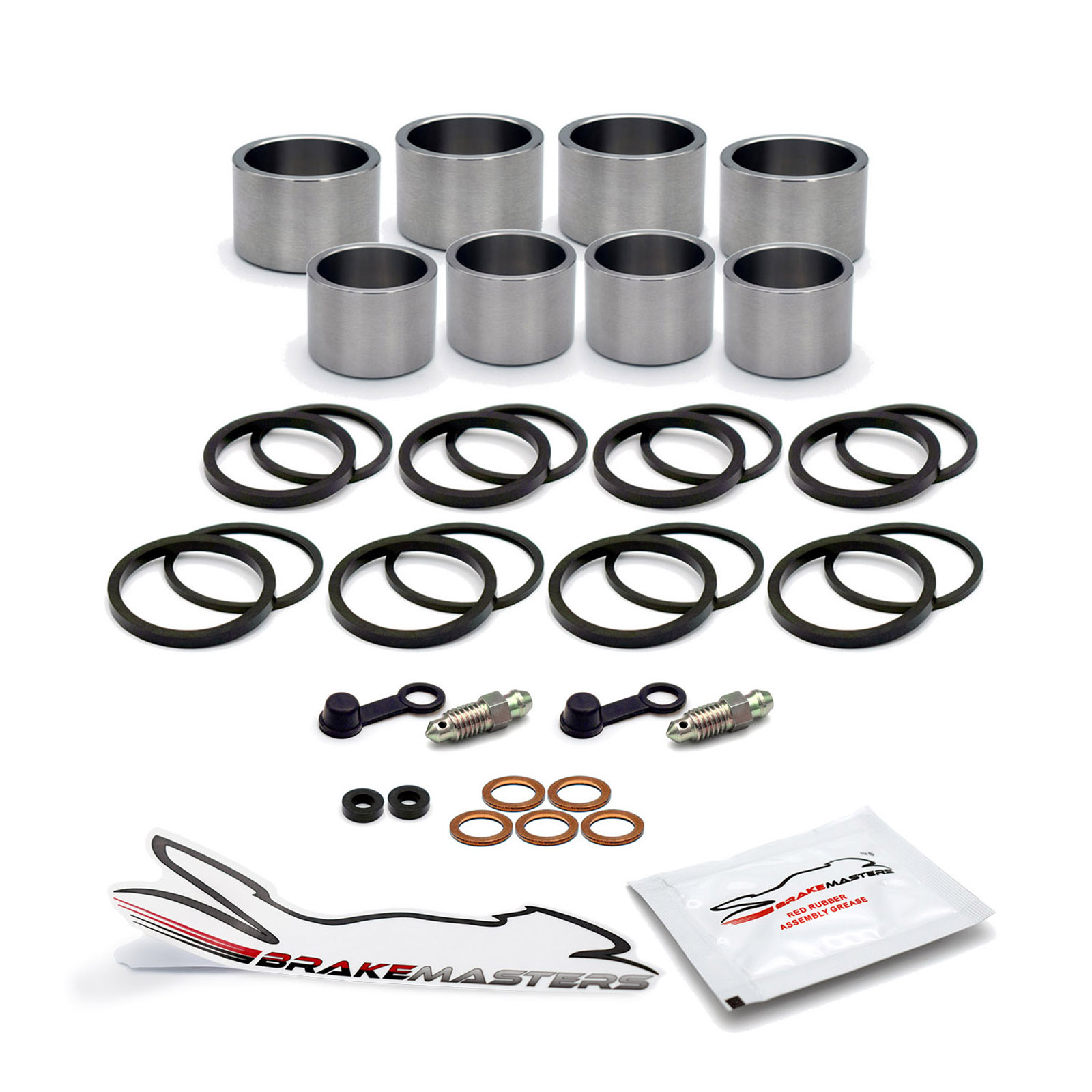 Triumph Street Triple 675 R 2010 front brake caliper piston seal kit