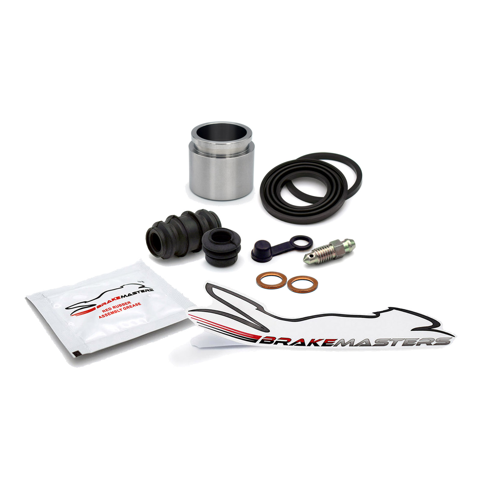 Yamaha TZR50 1998 rear brake caliper piston seal kit 5DU