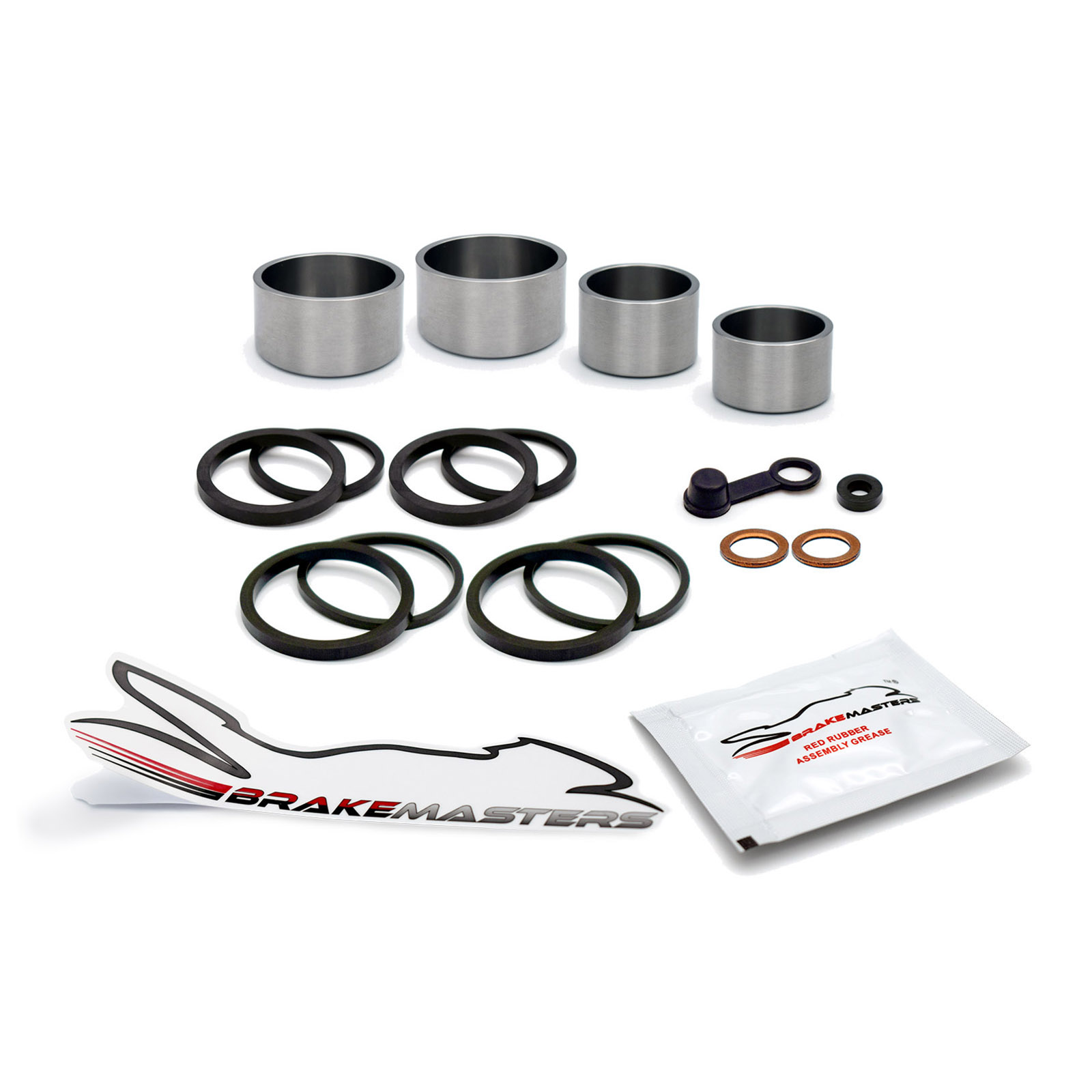 Yamaha YZF-R125 ABS 2018 front brake caliper piston seal kit