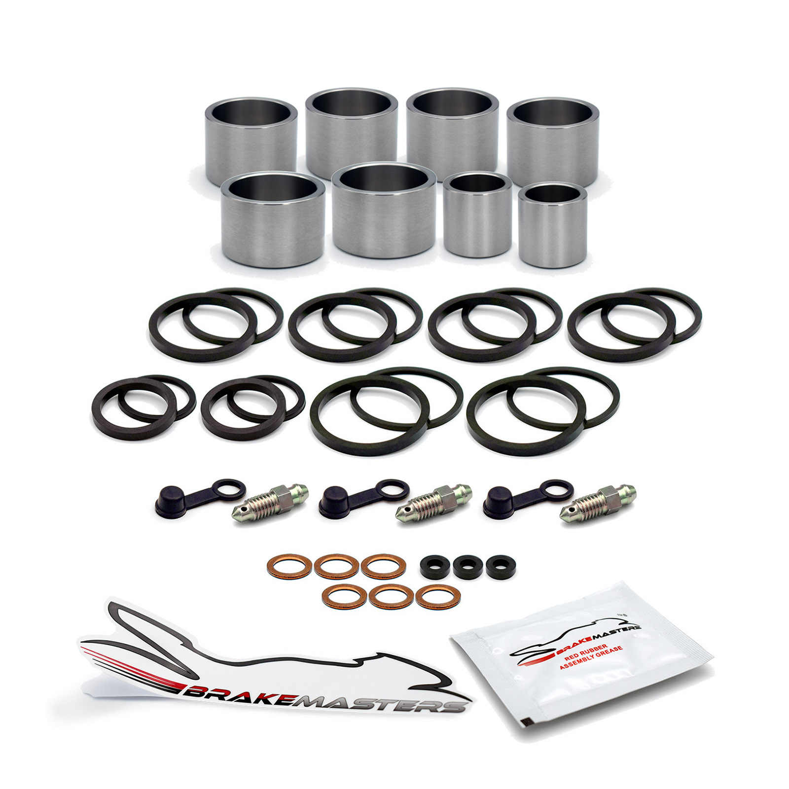Yamaha FJR1300 AE ABS 2018 front brake caliper piston seal kit B96