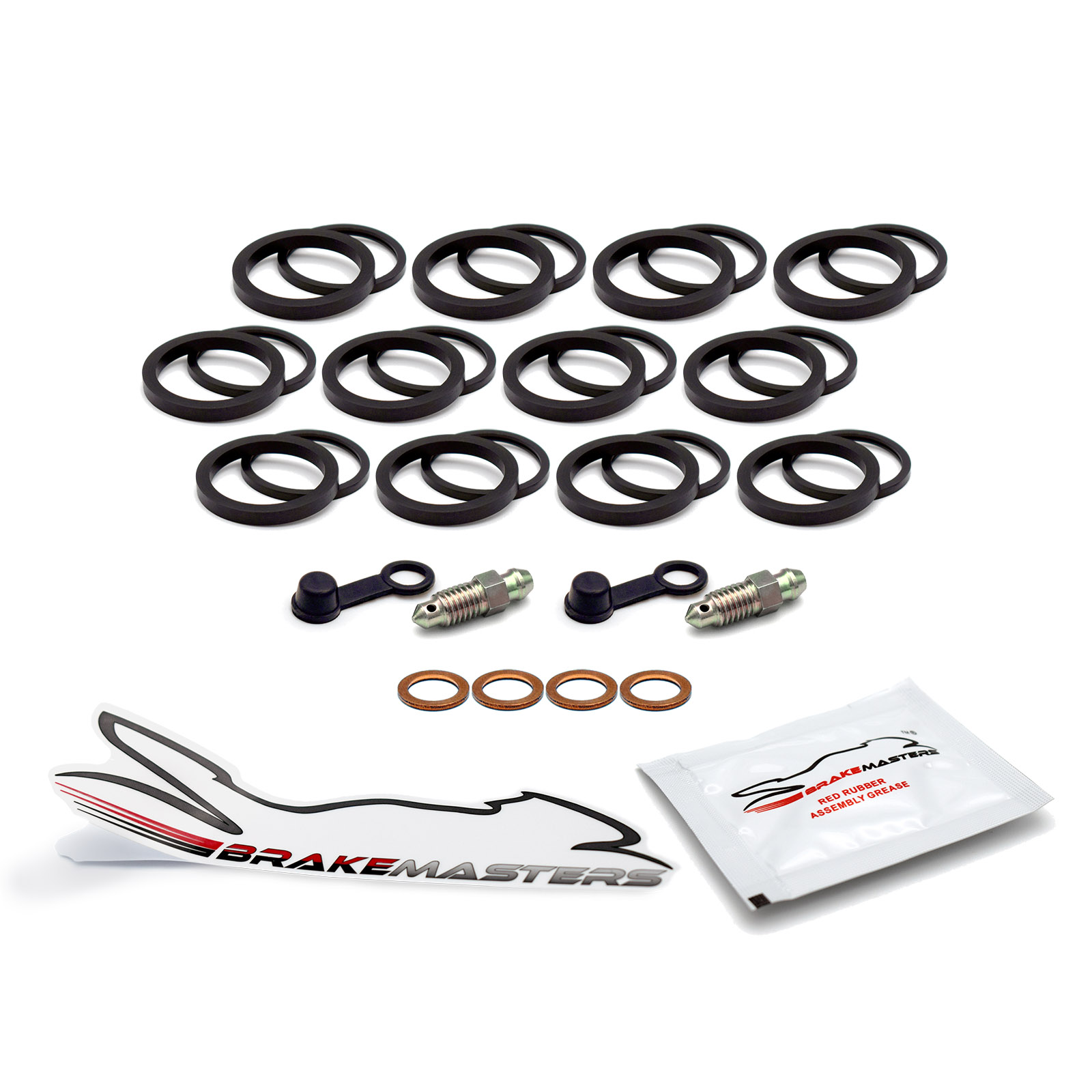 Yamaha Vmx1700 V Max 2017 Front Brake Caliper Seal Kit