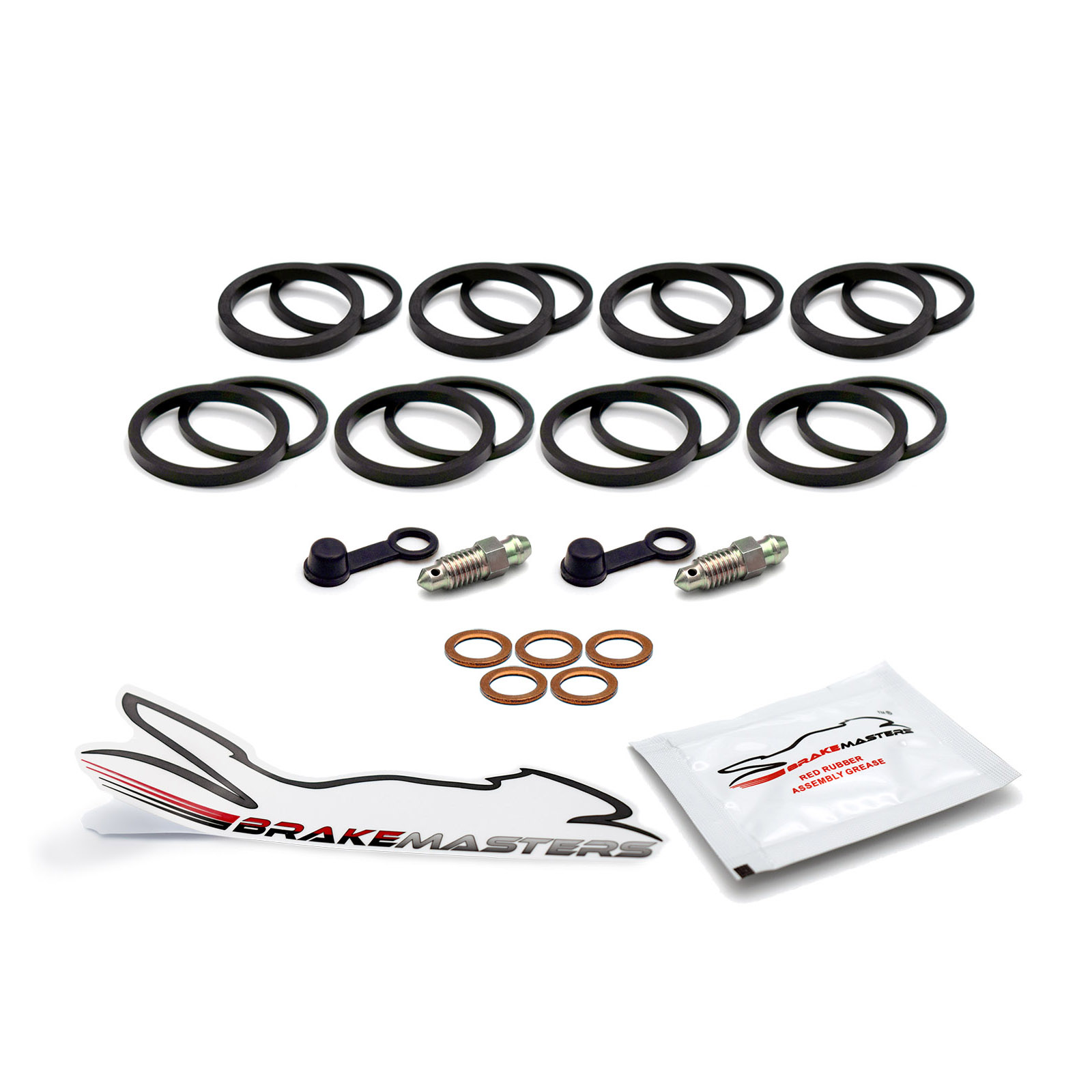 Yamaha Xv17 Atm Road Star Midnight Silverado 2013 Front Brake Caliper Seal Kit