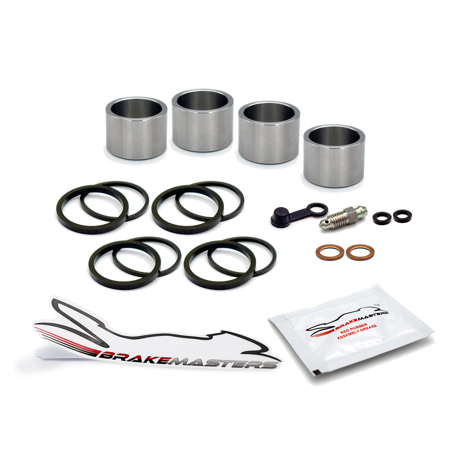 Yamaha TDR240 1990 front brake caliper piston seal kit