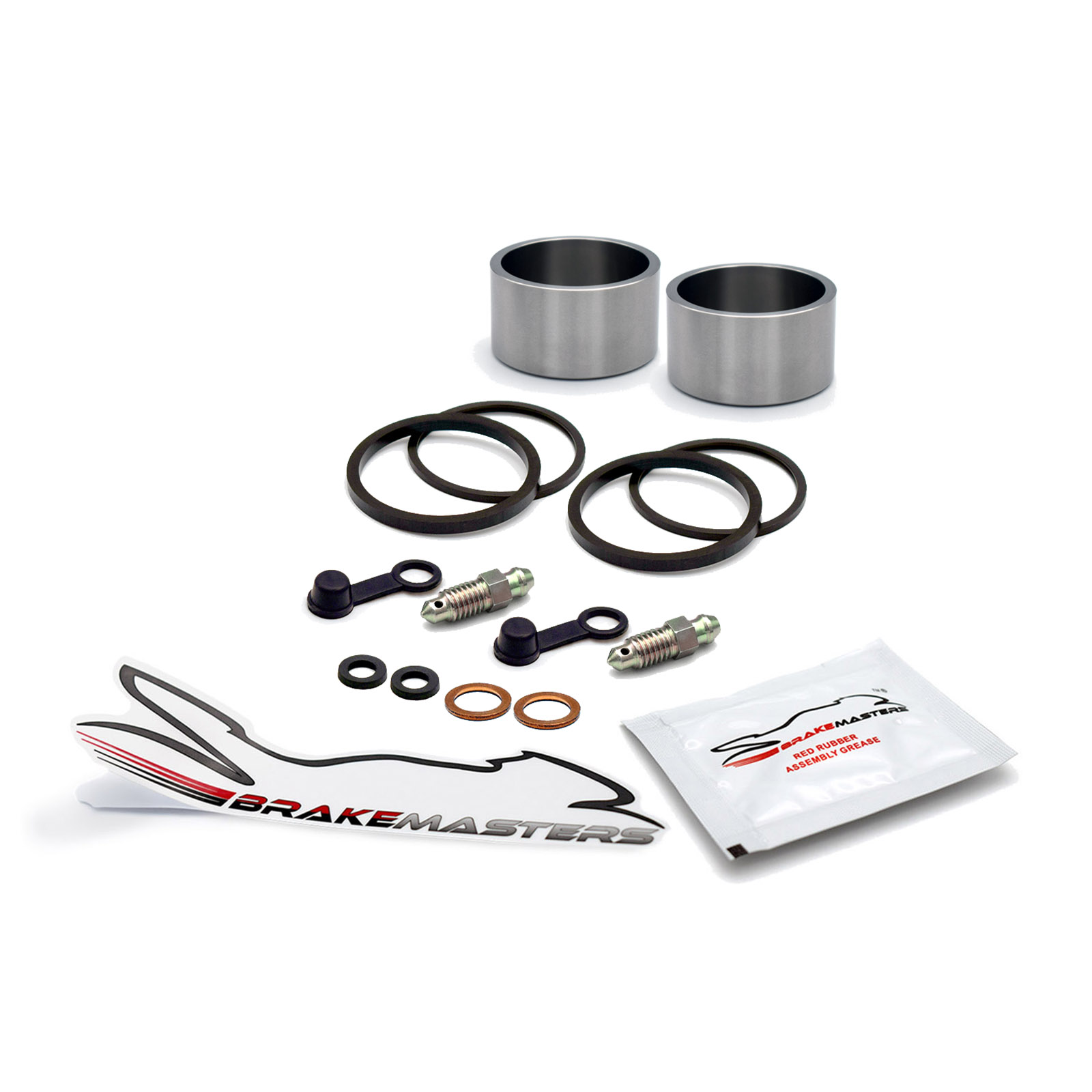 Yamaha RD350-F2 1986 rear brake caliper piston seal kit 1WT