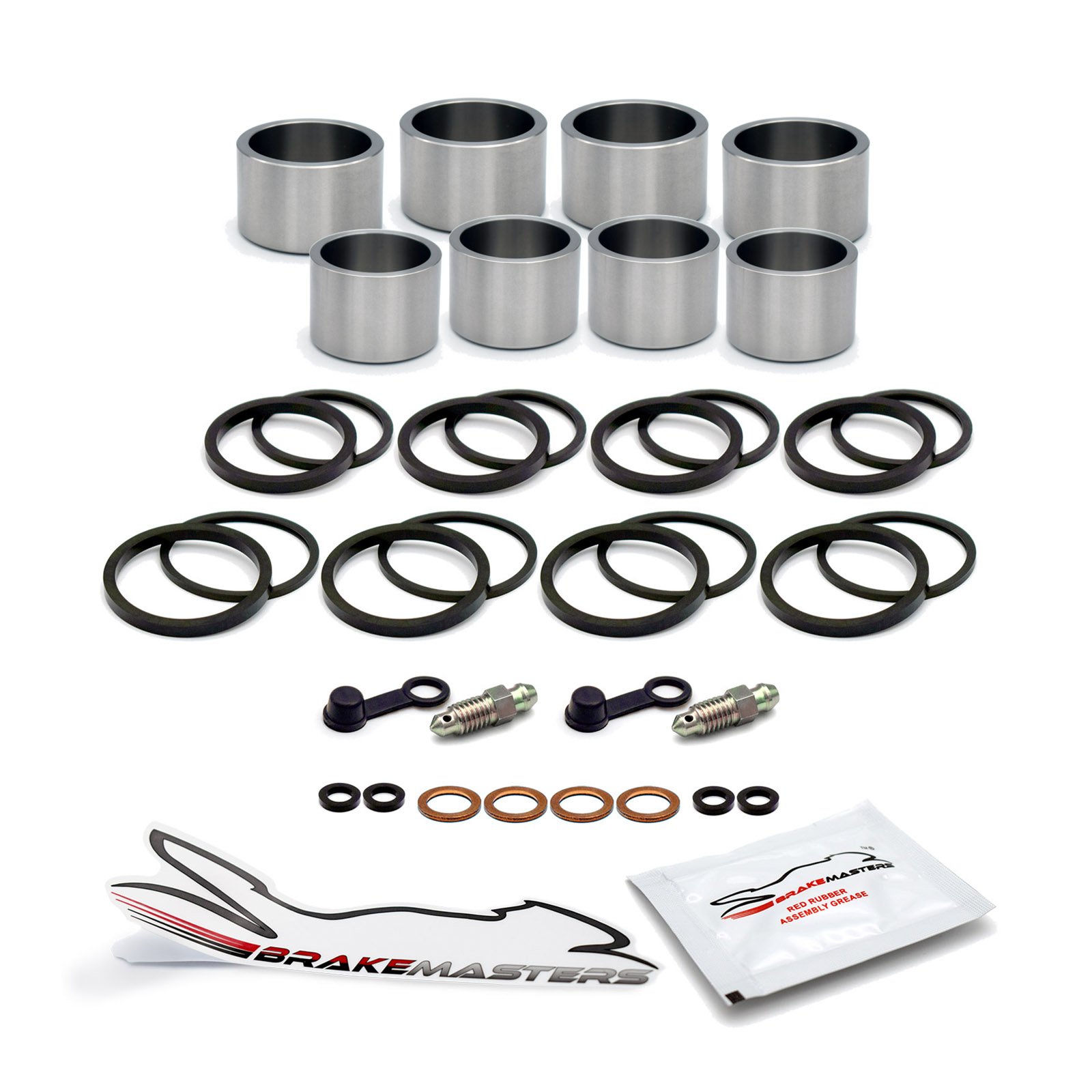 Yamaha TDM850 1998 front brake caliper piston seal kit 4TX